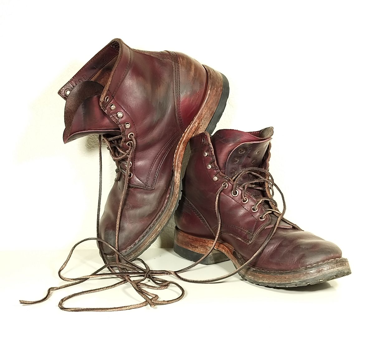 Photo by a1moyer on February 8, 2025 of the White's MP-Sherman Plain Toe in Horween Color 8 Chromexcel.