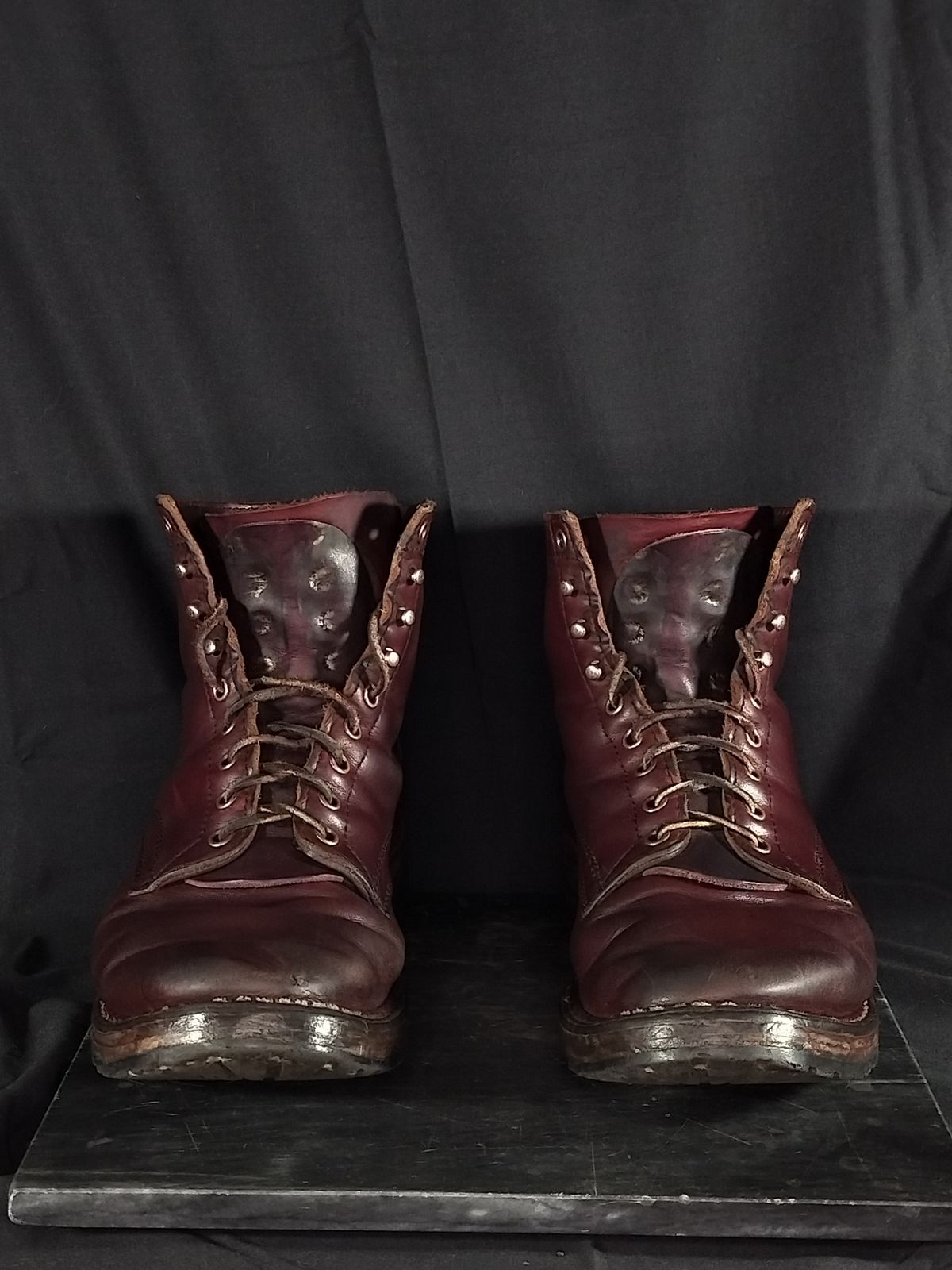 Photo by a1moyer on March 2, 2025 of the White's MP-Sherman Plain Toe in Horween Color 8 Chromexcel.
