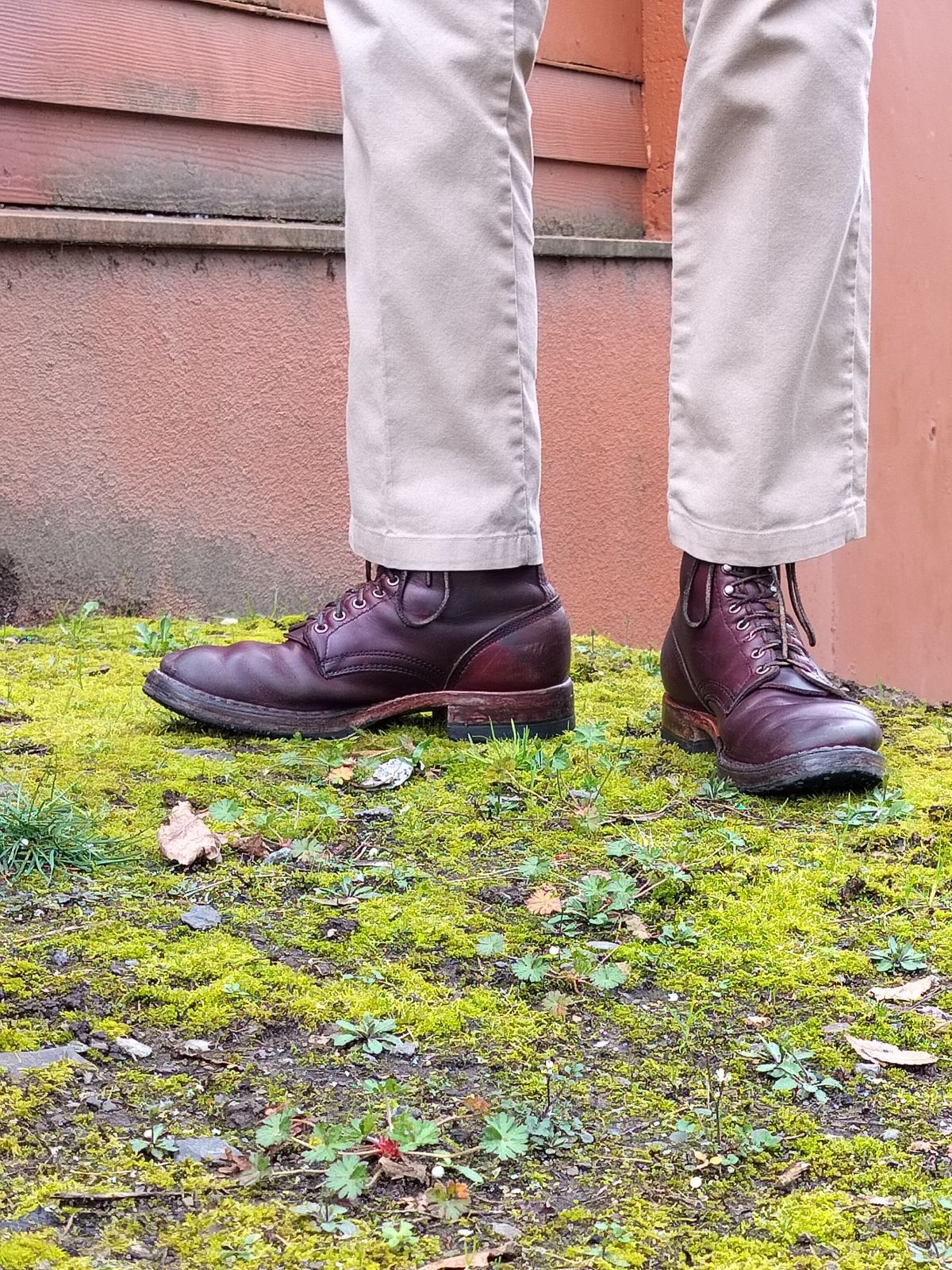 Photo by a1moyer on March 10, 2025 of the White's MP-Sherman Plain Toe in Horween Color 8 Chromexcel.