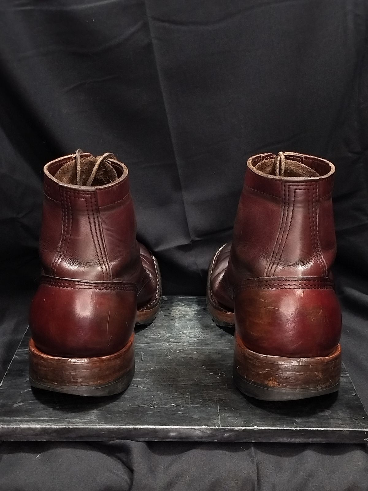 Thumbnail of review: Despite their differences...I'm really happy with this pair of service boots.