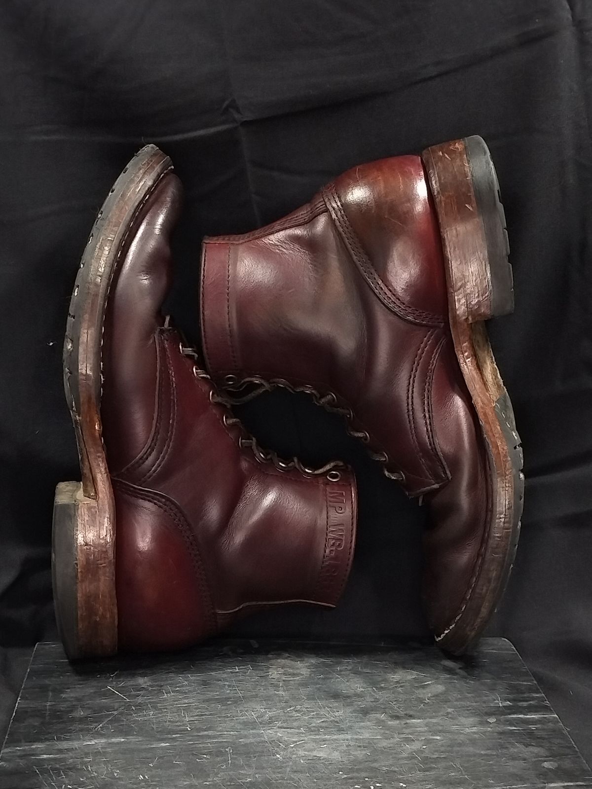 Photo by a1moyer on April 3, 2025 of the White's MP-Sherman Plain Toe in Horween Color 8 Chromexcel.
