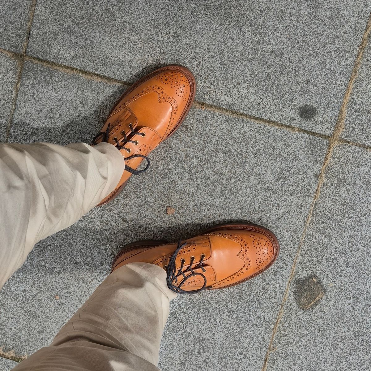 Photo by mvilla on June 22, 2026 of the Tricker's Stow Country Boot in 1001 Burnished Calf.