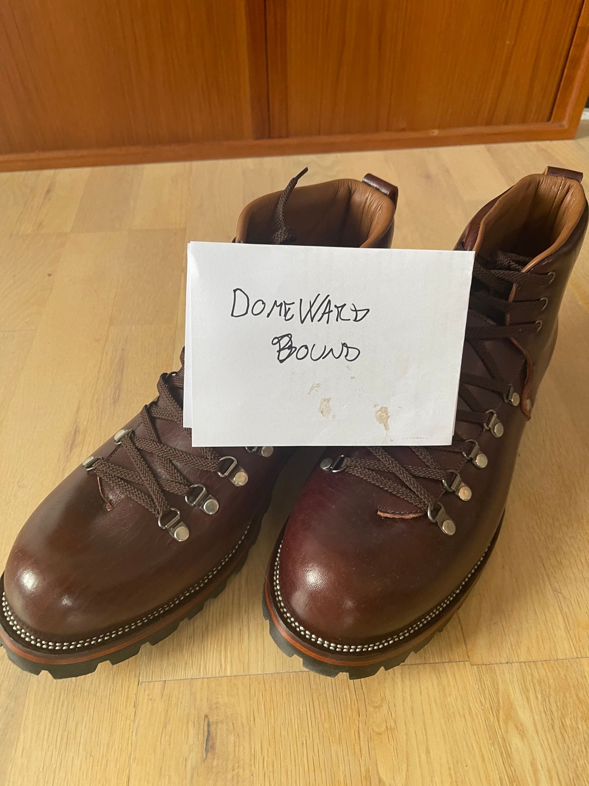 Photo by martining on October 1, 2023 of the Renav HKB - 2415 in Shinki Burgundy Oiled Horsebutt.