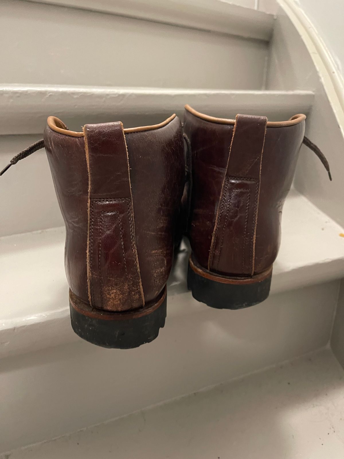 Photo by martining on January 5, 2024 of the Renav HKB - 2415 in Shinki Burgundy Oiled Horsebutt.