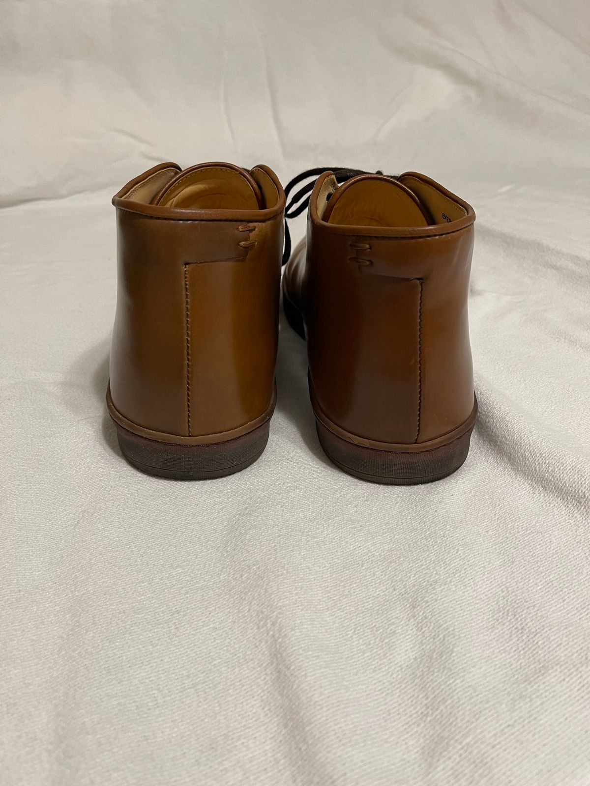 Photo by c.w.hogan on November 4, 2023 of the Crown Northampton Everdon in Horween Bourbon Shell Cordovan.