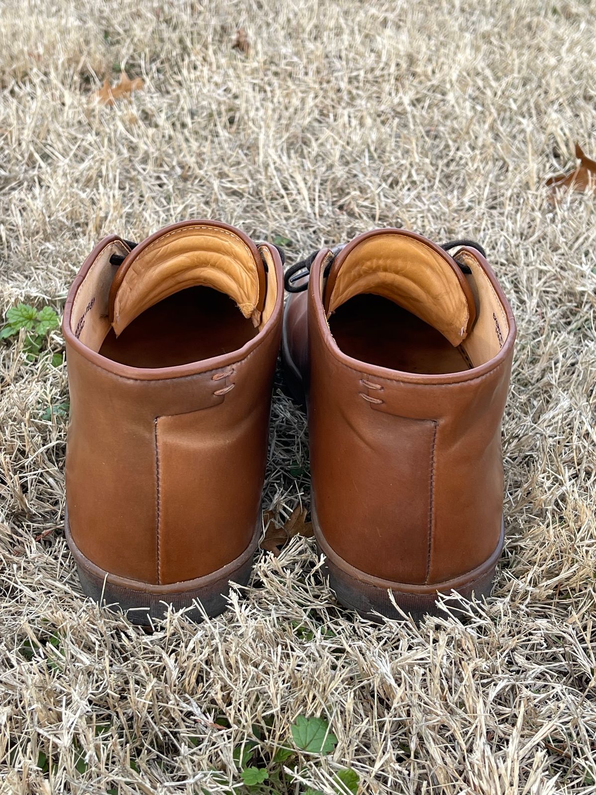 Photo by c.w.hogan on January 4, 2024 of the Crown Northampton Everdon in Horween Bourbon Shell Cordovan.