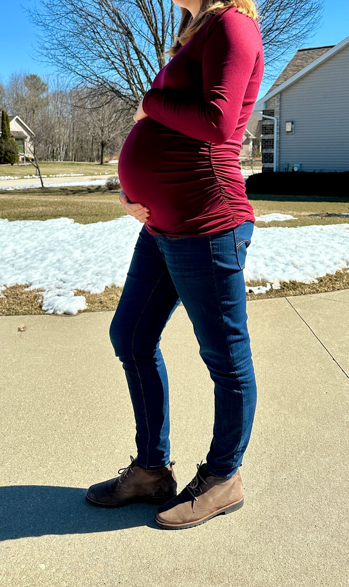 Photo by flyingdutchess on March 27, 2025 of the Ganter Chukka in C.F. Stead Snuff Janus Calf Suede.