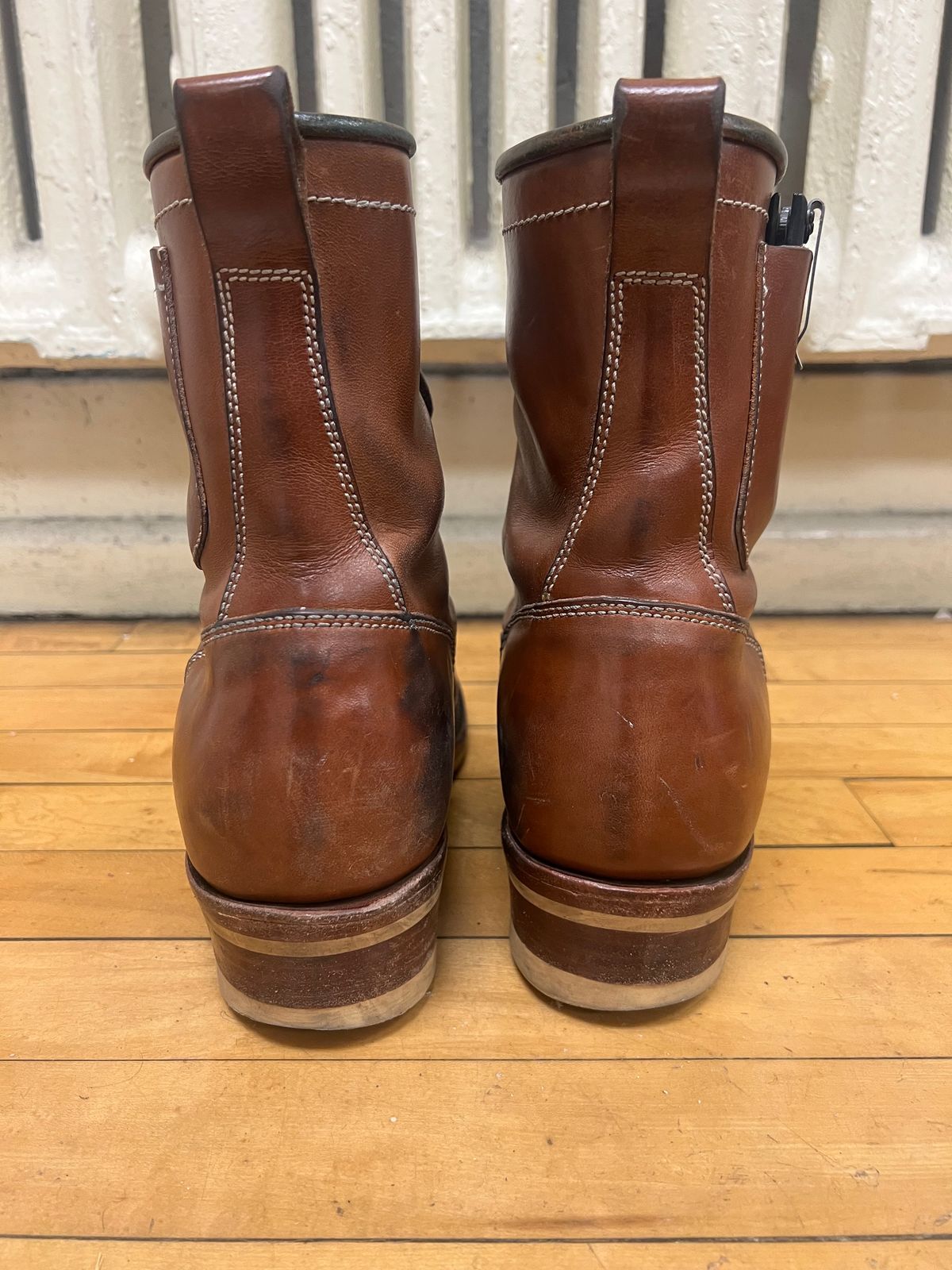 Photo by AlManuel on February 5, 2026 of the Willie's Handmade Boots Pioneer Lace To Toe in Maryam Toscanello TPR Horsebutt.