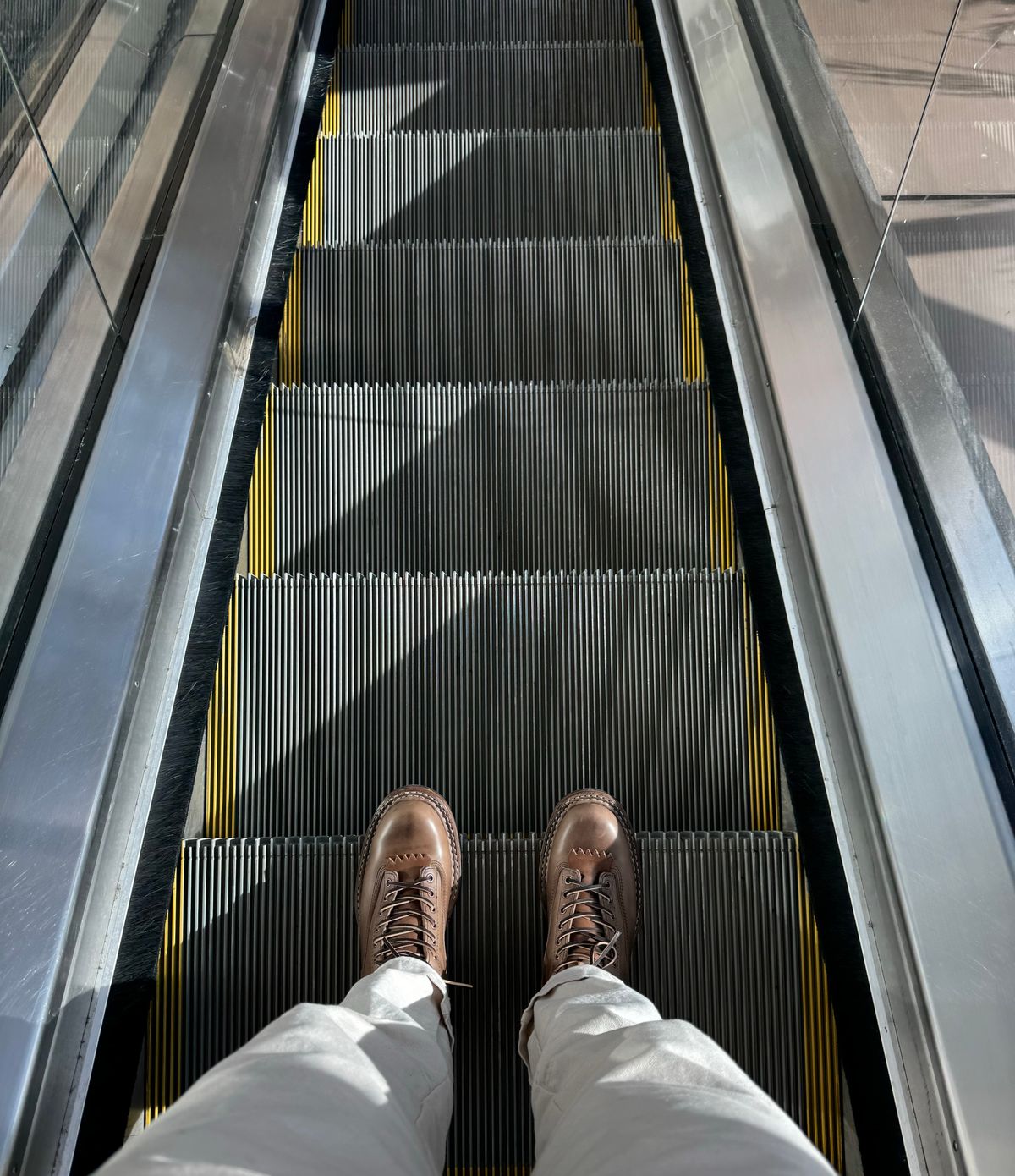 Photo by HowsYaBoots on December 22, 2023 of the White's 350 Cutter in Horween Natural Chromexcel.