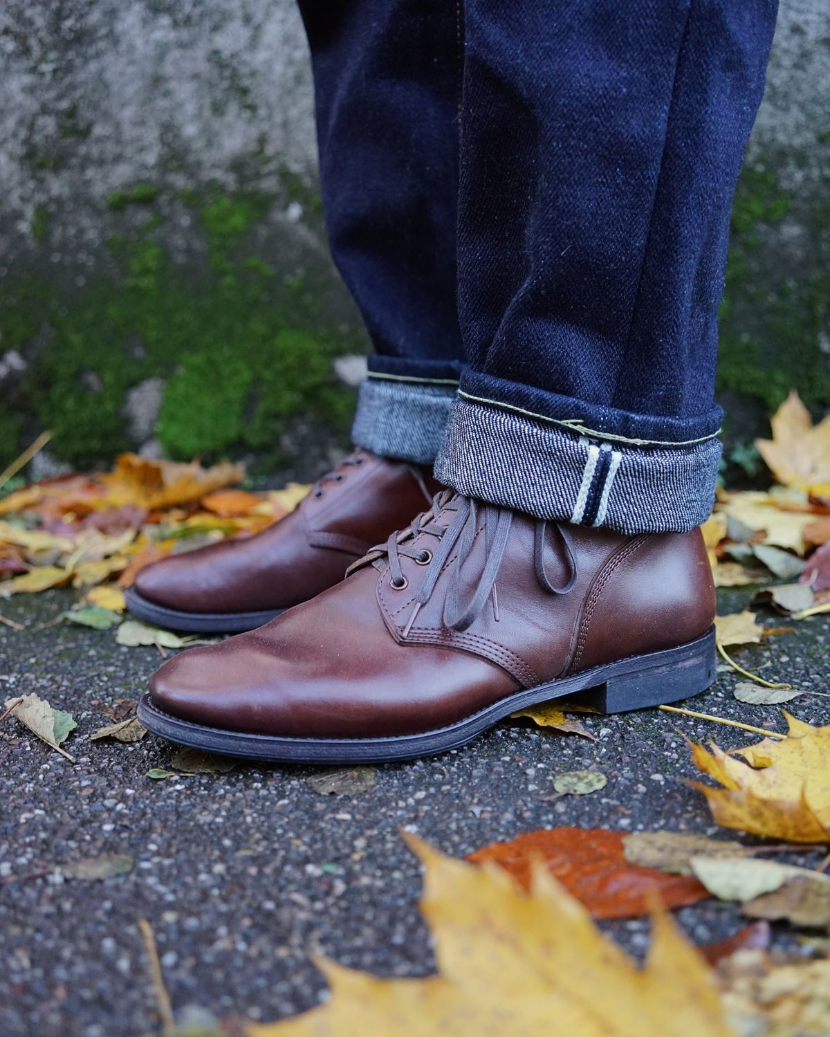 Photo by germanshoeguy on December 1, 2023 of the SKOOB M-43 Service Shoes in Brown Italian Horsebutt.
