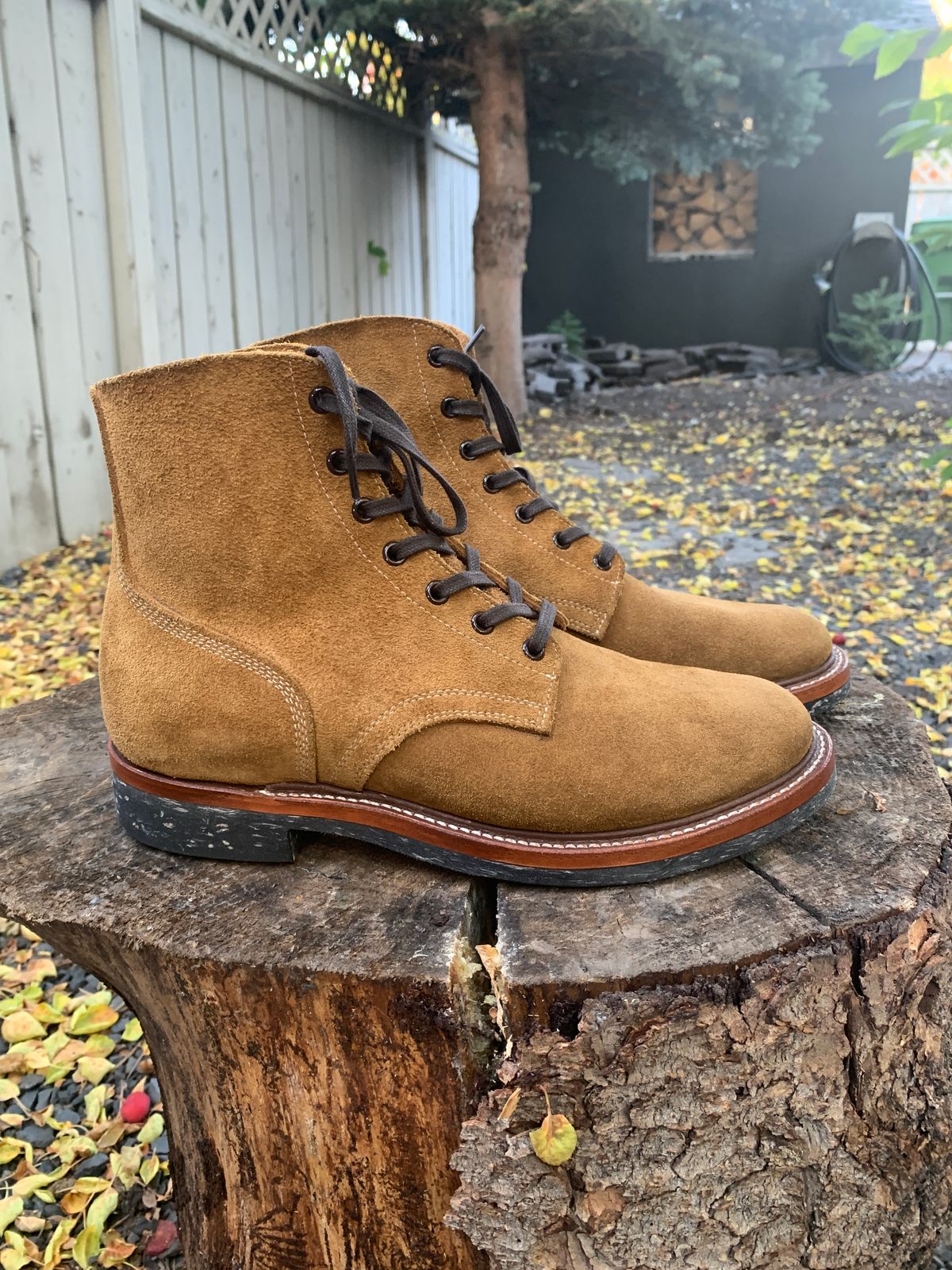 Photo by scotts on October 1, 2022 of the Role Club Boondockers in Rich Brown Roughout.