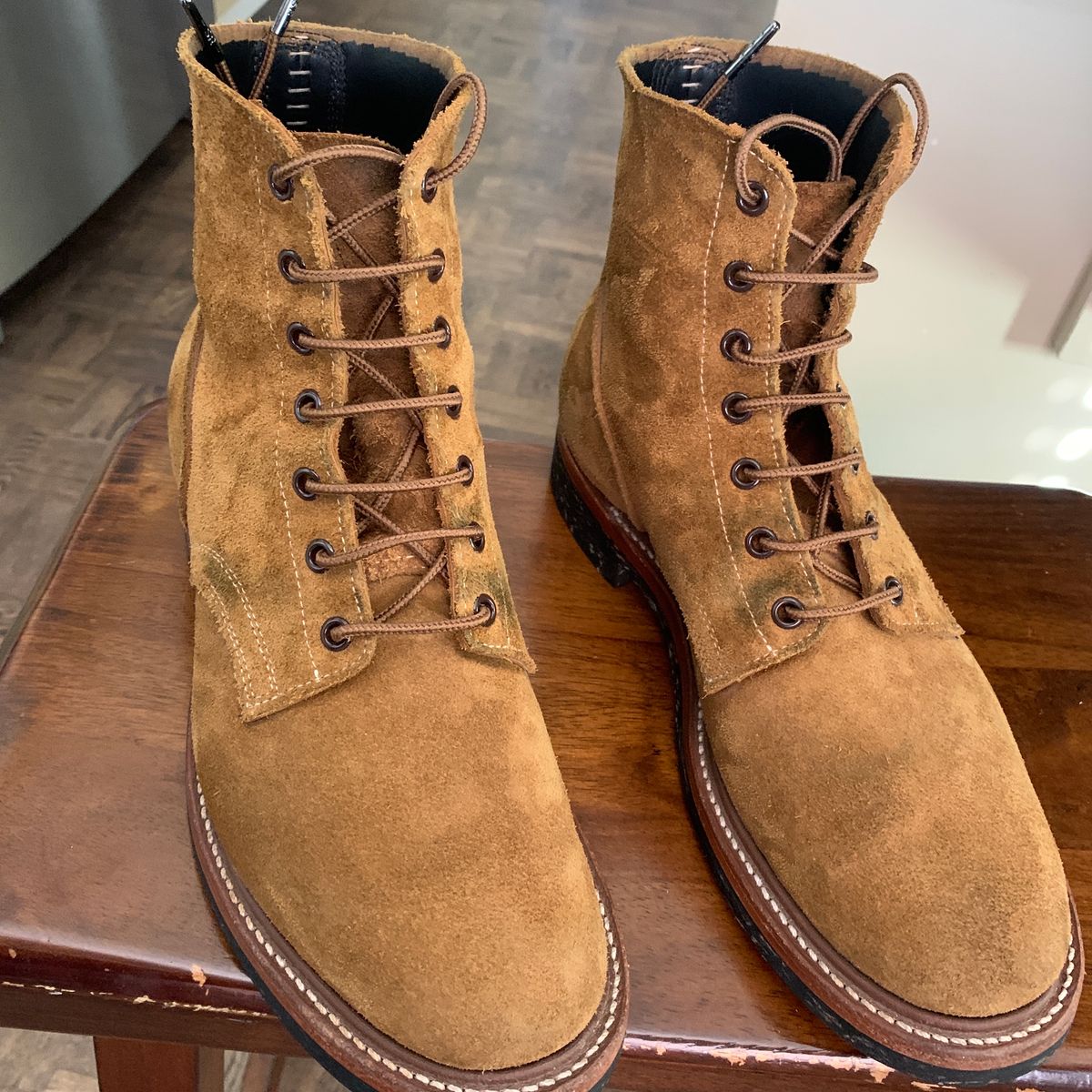 Photo by scotts on October 18, 2022 of the Role Club Boondockers in Rich Brown Roughout.