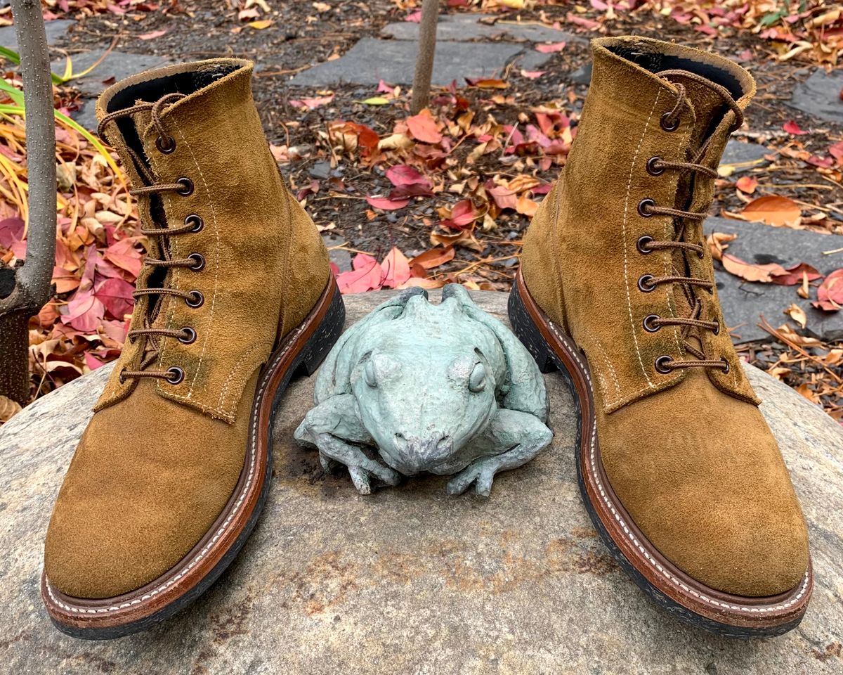Photo by scotts on October 22, 2022 of the Role Club Boondockers in Rich Brown Roughout.