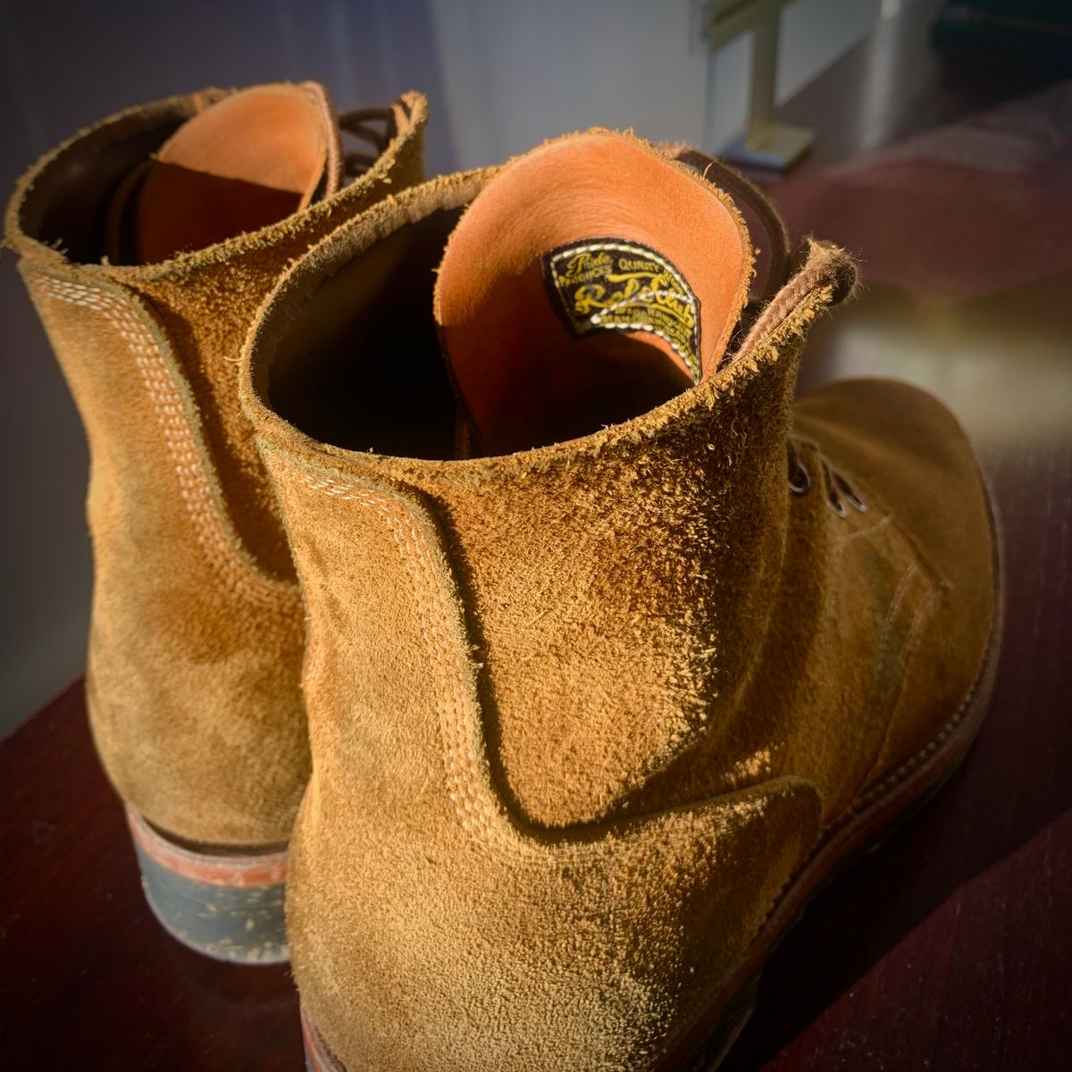 Photo by scotts on November 11, 2022 of the Role Club Boondockers in Rich Brown Roughout.