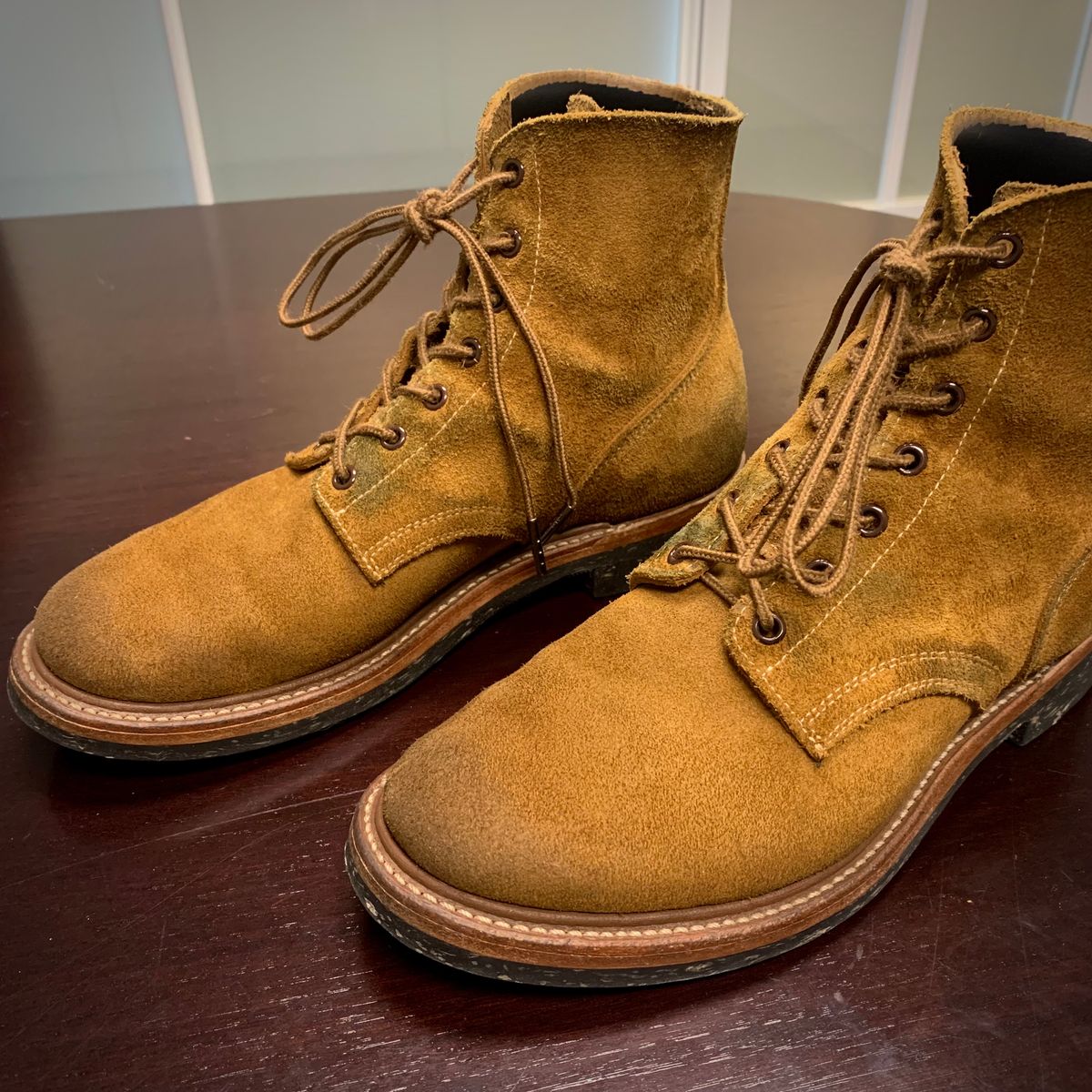 Photo by scotts on November 23, 2022 of the Role Club Boondockers in Rich Brown Roughout.