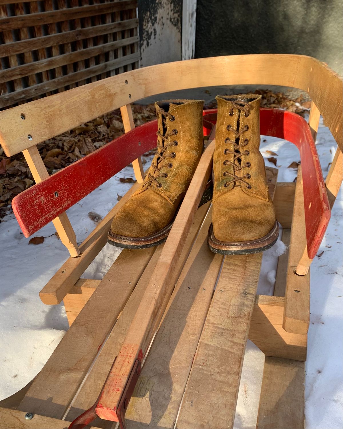 Photo by scotts on December 1, 2022 of the Role Club Boondockers in Rich Brown Roughout.