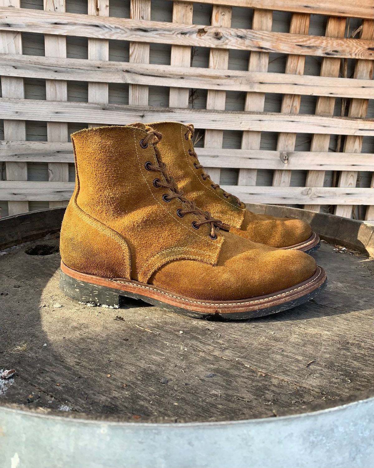 Photo by scotts on December 1, 2022 of the Role Club Boondockers in Rich Brown Roughout.