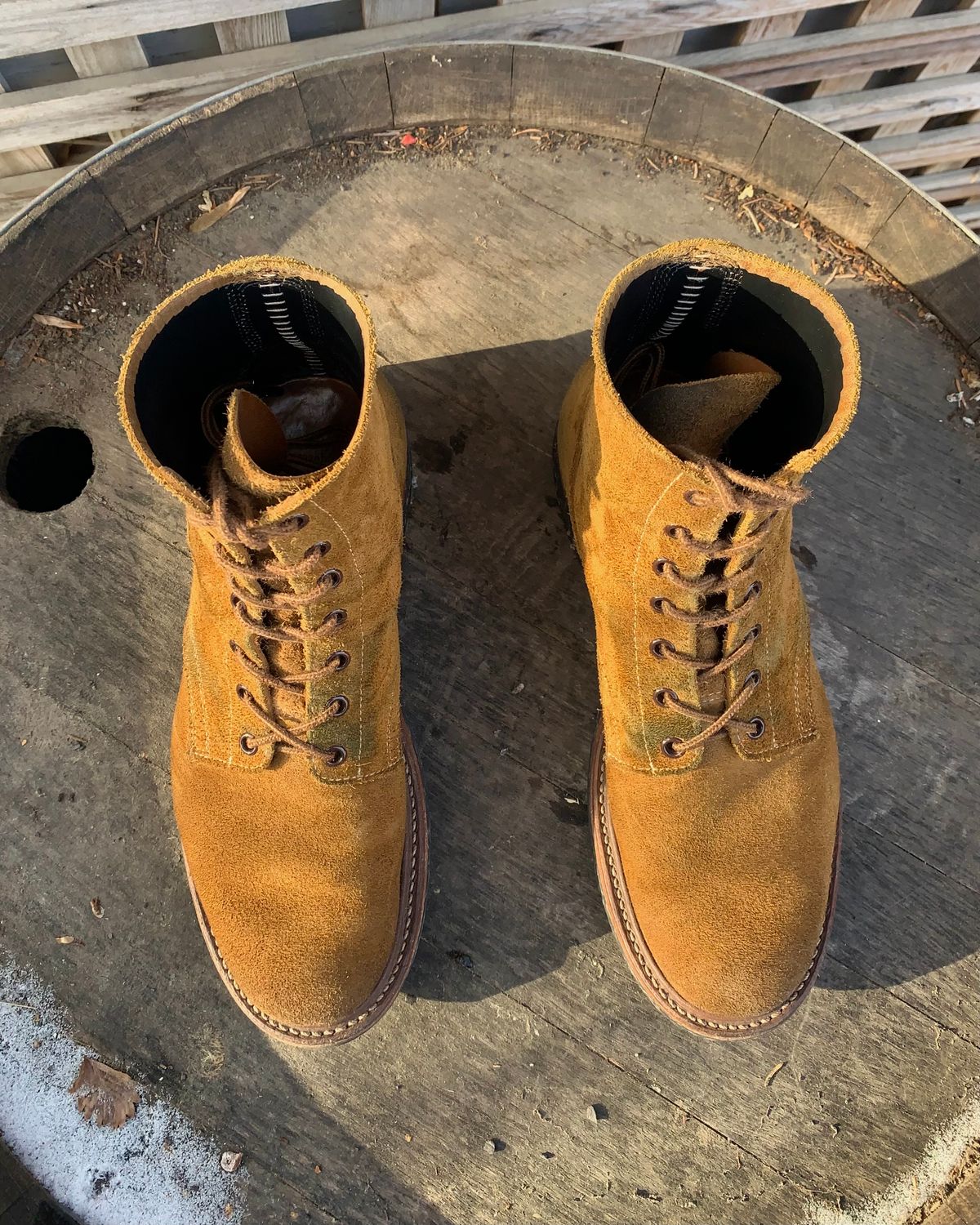 Photo by scotts on December 1, 2022 of the Role Club Boondockers in Rich Brown Roughout.