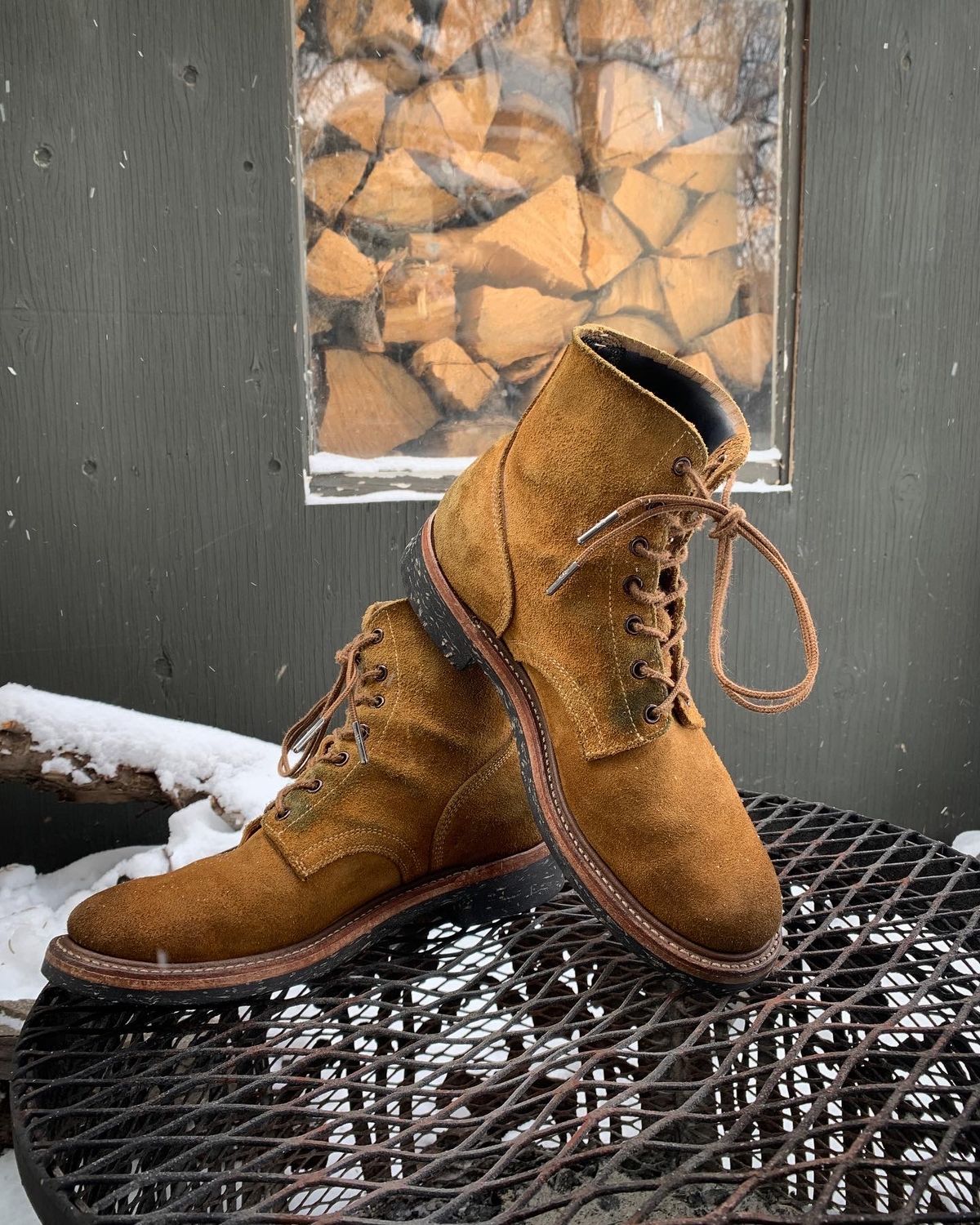 Photo by scotts on December 7, 2022 of the Role Club Boondockers in Rich Brown Roughout.