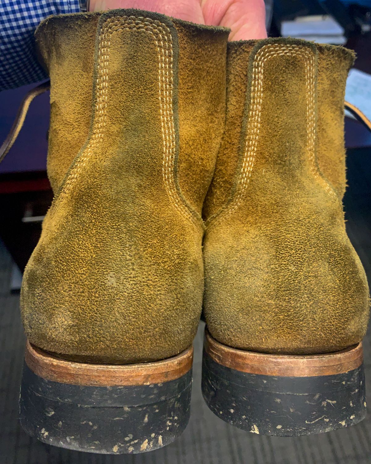 Photo by scotts on January 12, 2023 of the Role Club Boondockers in Rich Brown Roughout.