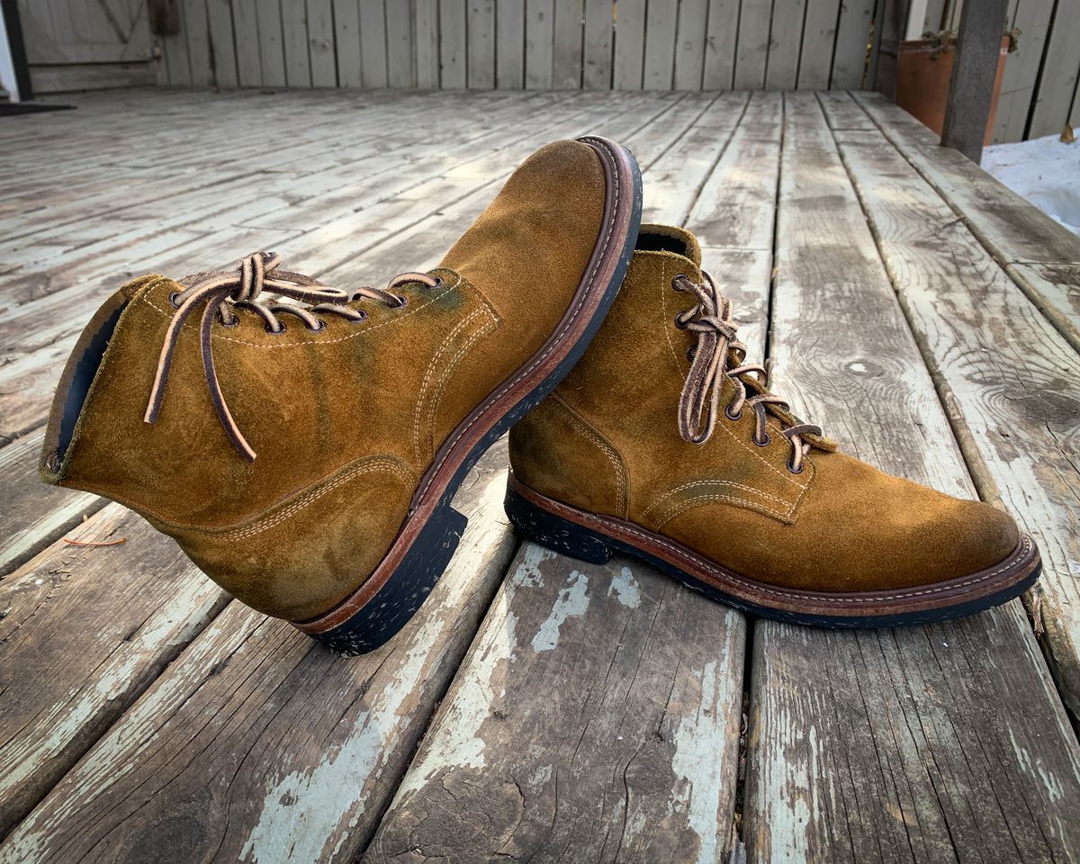Photo by scotts on January 21, 2023 of the Role Club Boondockers in Rich Brown Roughout.