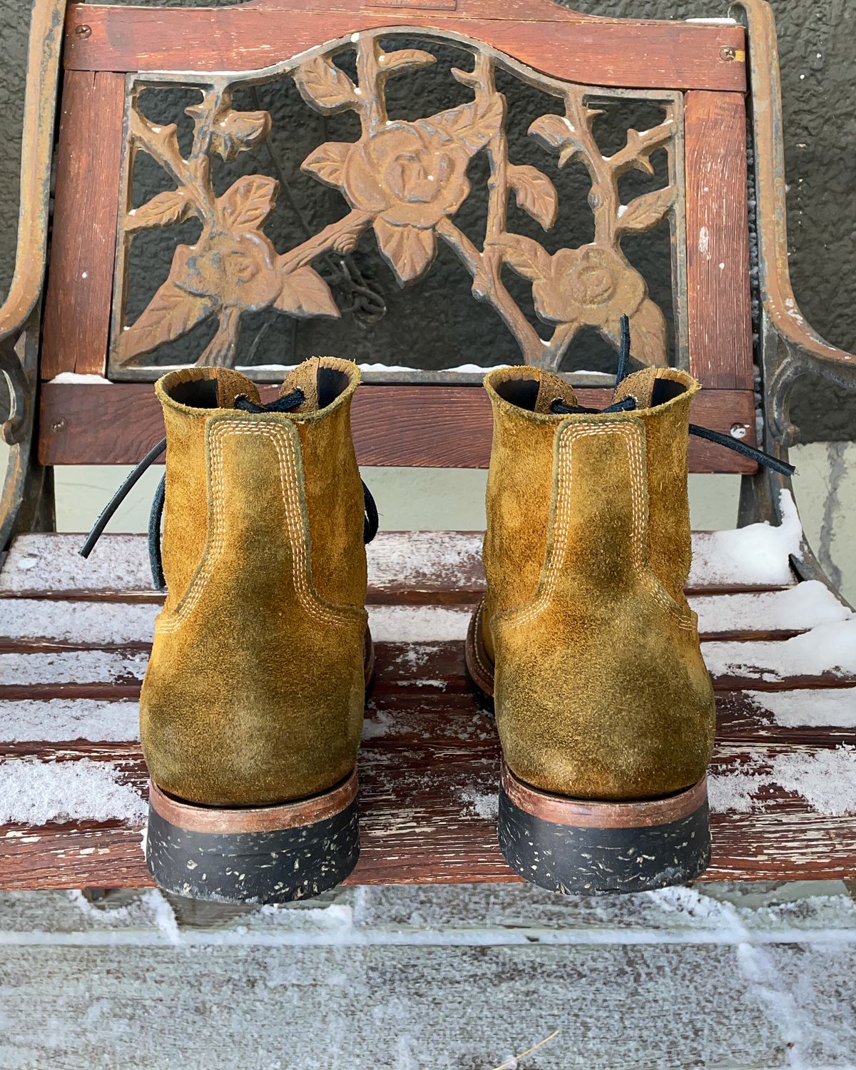 Photo by scotts on February 1, 2023 of the Role Club Boondockers in Rich Brown Roughout.