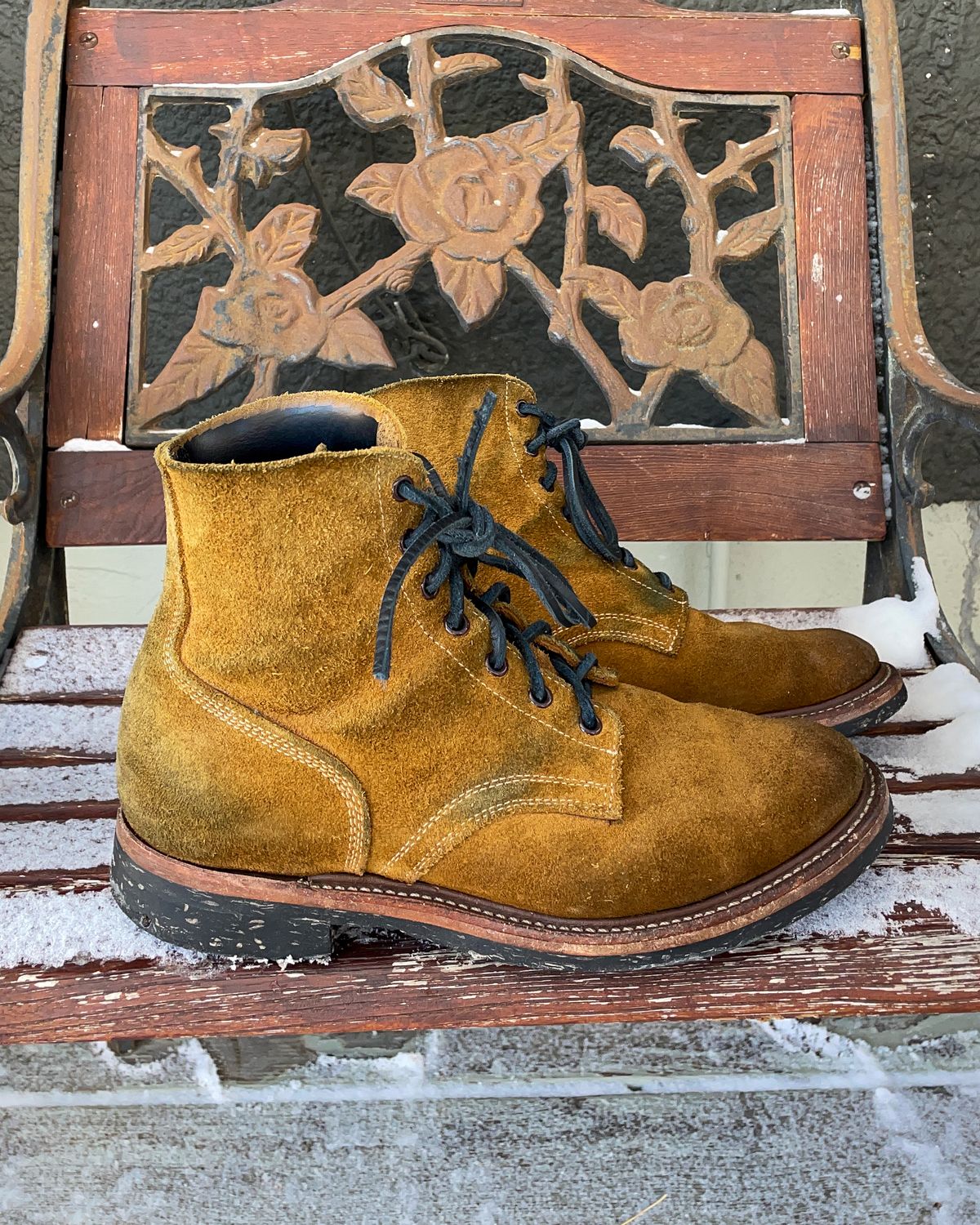 Photo by scotts on February 1, 2023 of the Role Club Boondockers in Rich Brown Roughout.