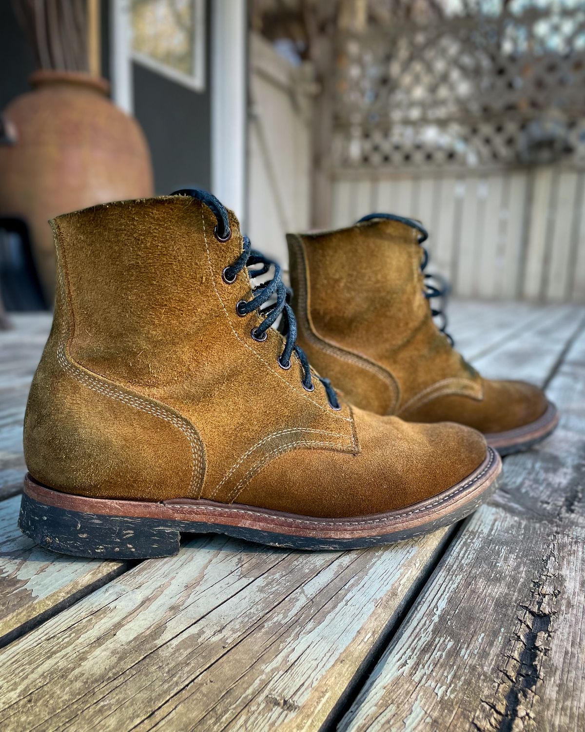 Photo by scotts on February 10, 2023 of the Role Club Boondockers in Rich Brown Roughout.