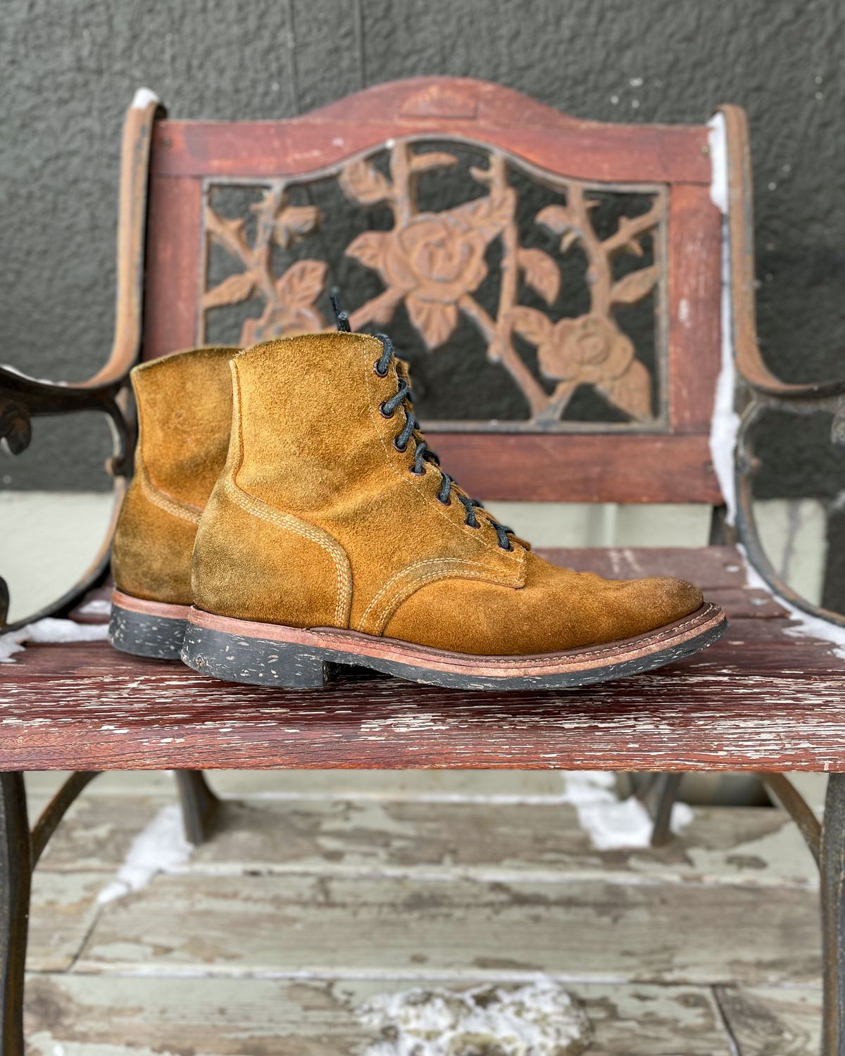 Photo by scotts on March 1, 2023 of the Role Club Boondockers in Rich Brown Roughout.