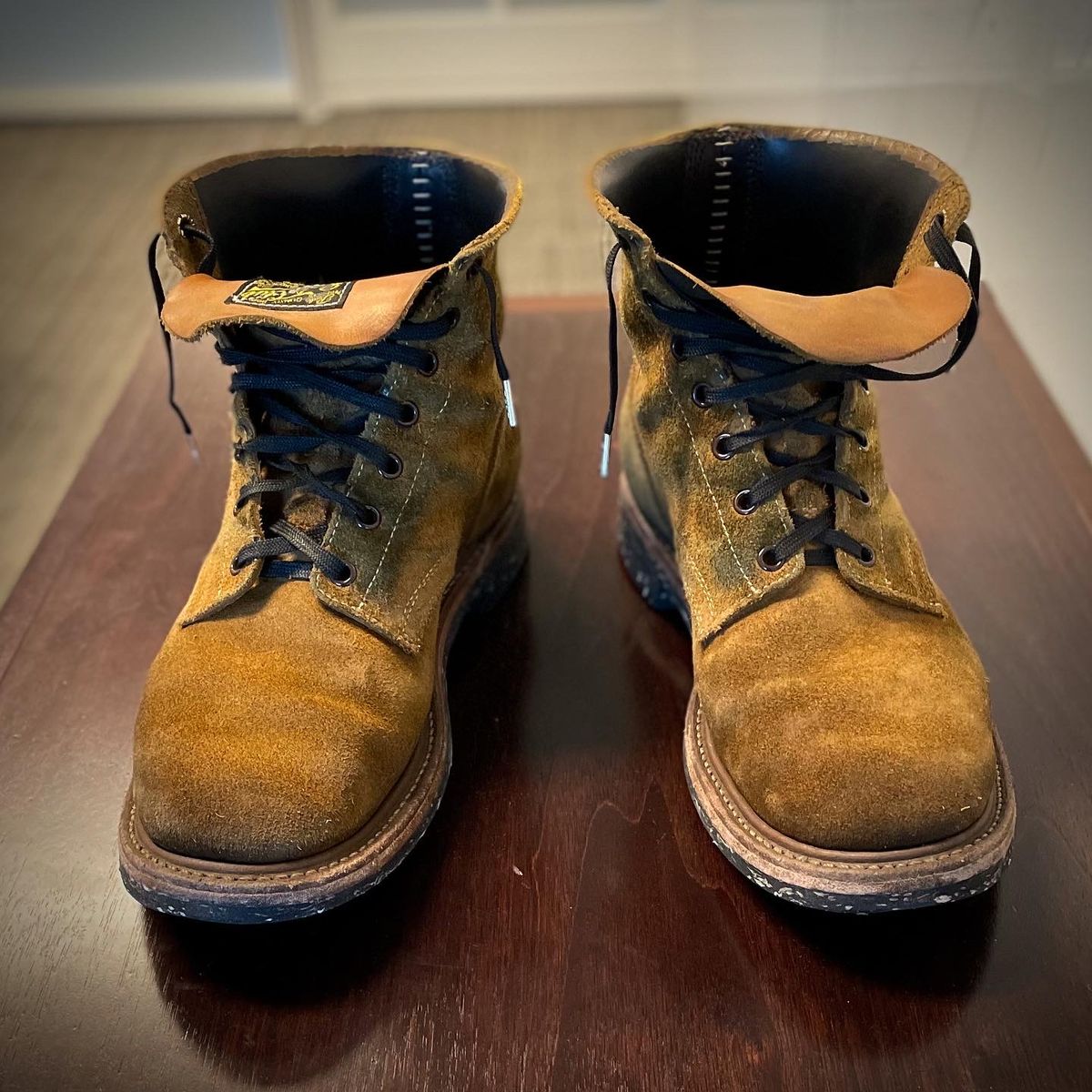 Photo by scotts on March 22, 2023 of the Role Club Boondockers in Rich Brown Roughout.
