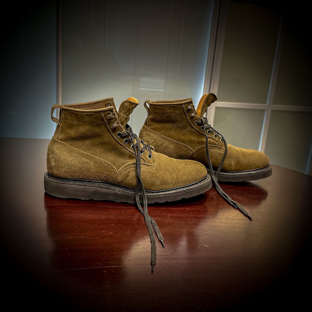 Photo by scotts on April 13, 2023 of the Viberg Scout Boot in Unlisted Leather.