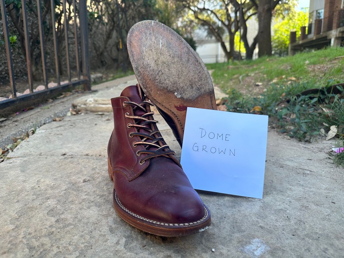 Photo by babu on November 9, 2023 of the Viberg Service Boot in Horween Color 8 Chromexcel.