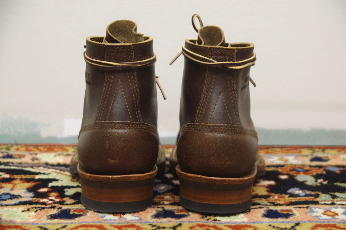Photo by odontoblast on November 5, 2023 of the White's Bounty Hunter in Horween Cinnamon Waxed Flesh.