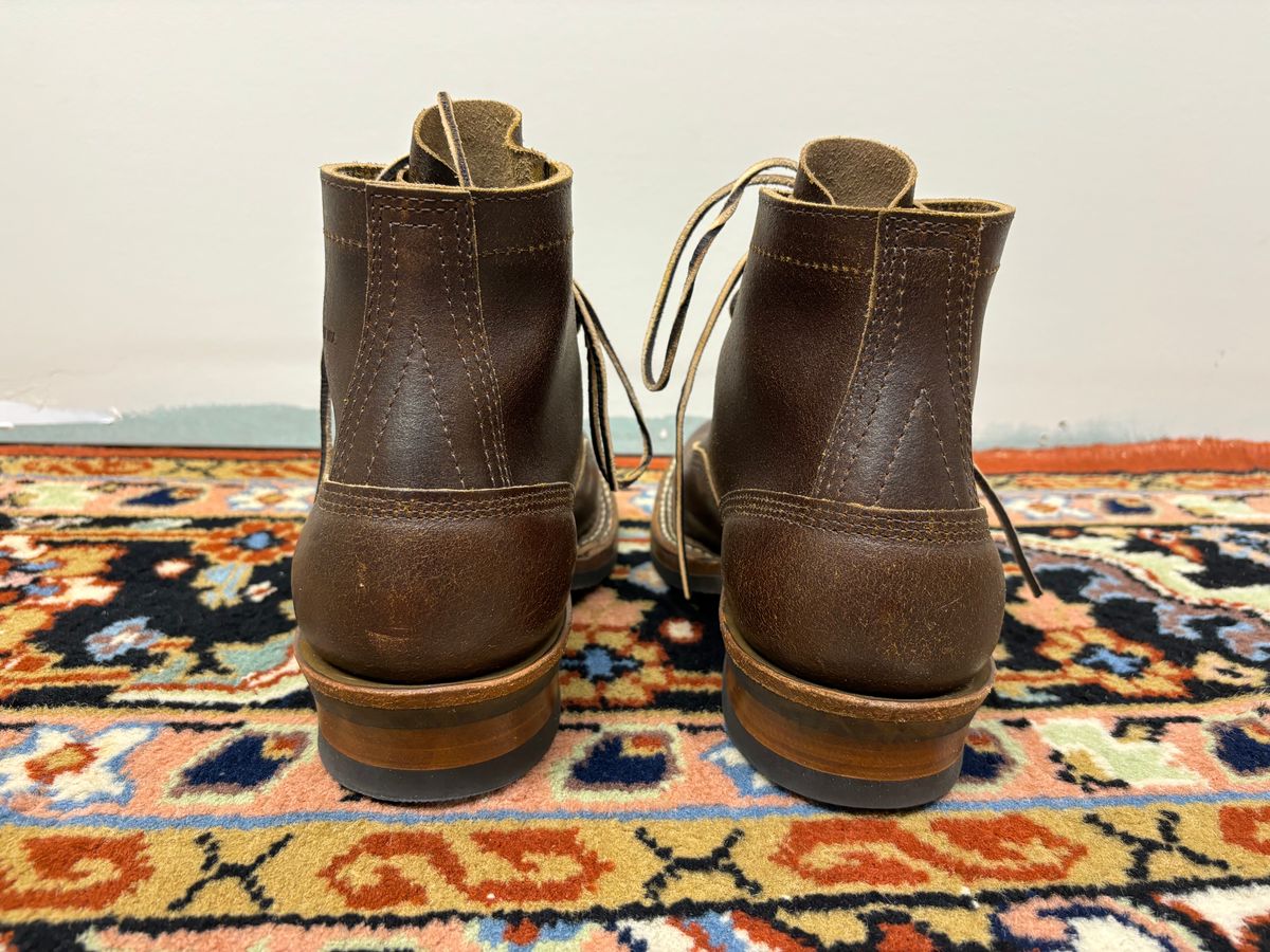 Photo by odontoblast on December 6, 2023 of the White's Bounty Hunter in Horween Cinnamon Waxed Flesh.