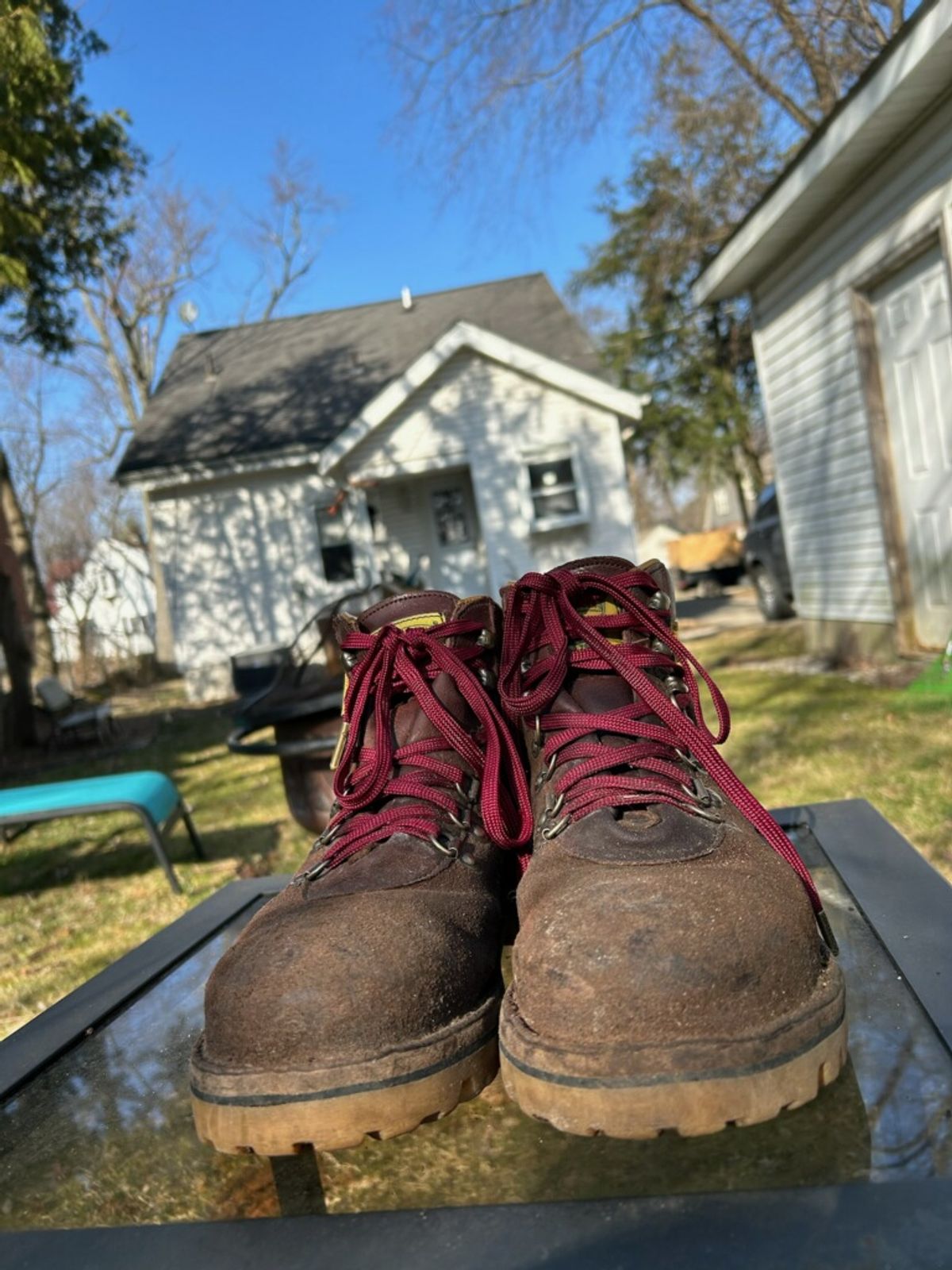 Photo by Arborology90 on March 3, 2024 of the Jim Green Razorback in African Buffalo Skin.