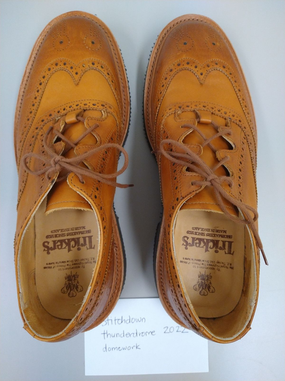 Photo by atlasantis on October 5, 2022 of the Tricker's Unknown Model in Trickers Acorn Funchal.
