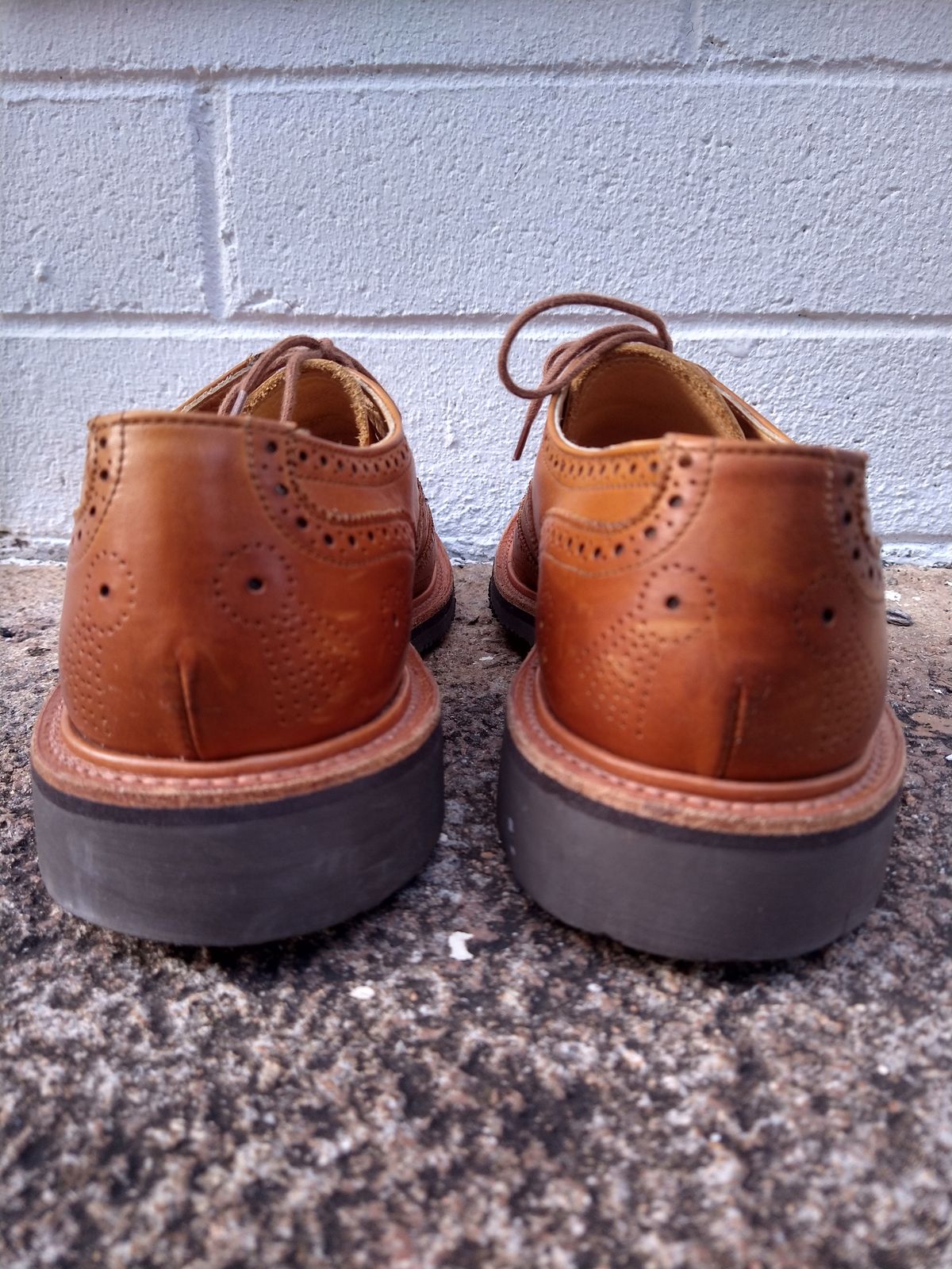 Photo by atlasantis on November 5, 2022 of the Tricker's Unknown Model in Trickers Acorn Funchal.