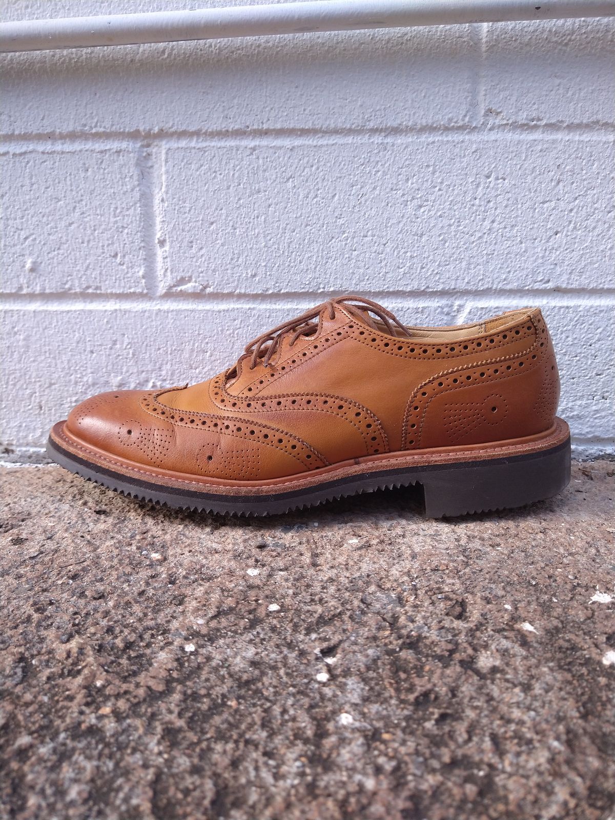 Photo by atlasantis on November 5, 2022 of the Tricker's Unknown Model in Trickers Acorn Funchal.