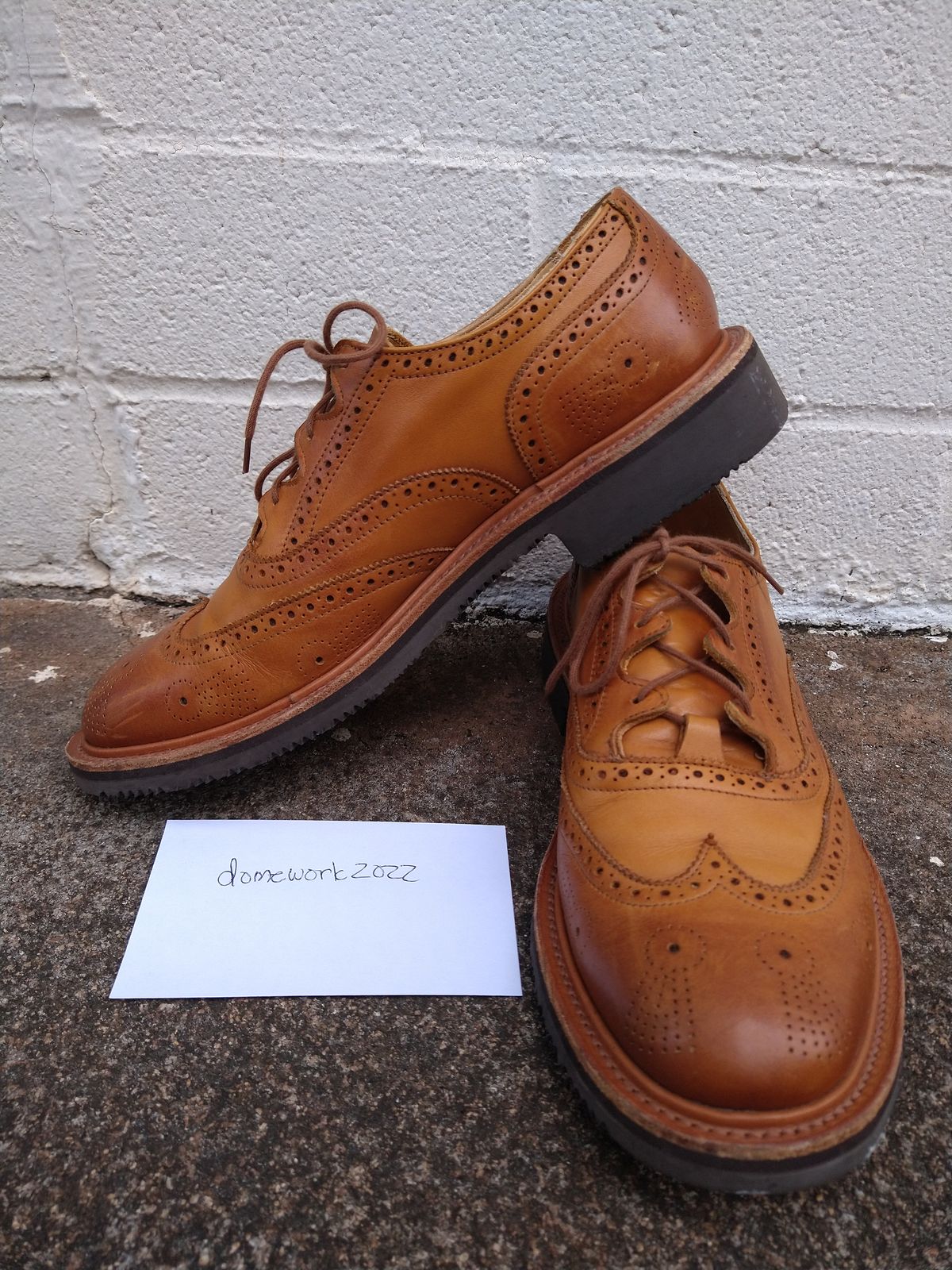 Photo by atlasantis on December 5, 2022 of the Tricker's Unknown Model in Trickers Acorn Funchal.