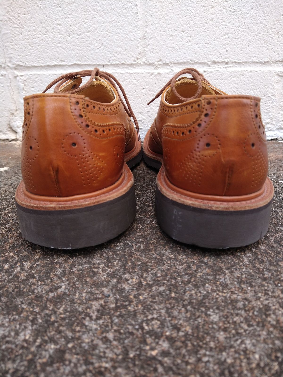 Photo by atlasantis on December 5, 2022 of the Tricker's Unknown Model in Trickers Acorn Funchal.