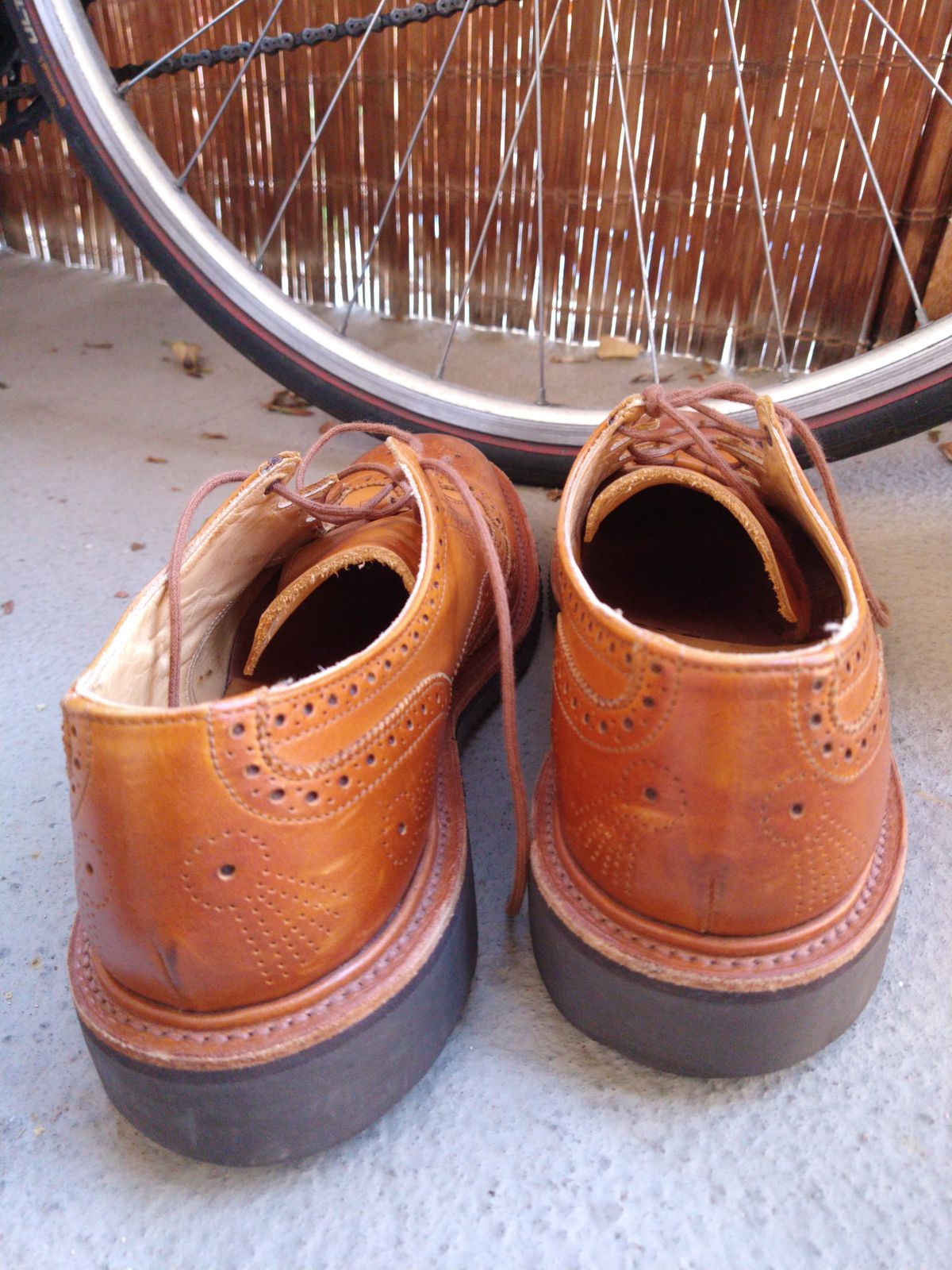 Photo by atlasantis on February 6, 2023 of the Tricker's Unknown Model in Trickers Acorn Funchal.