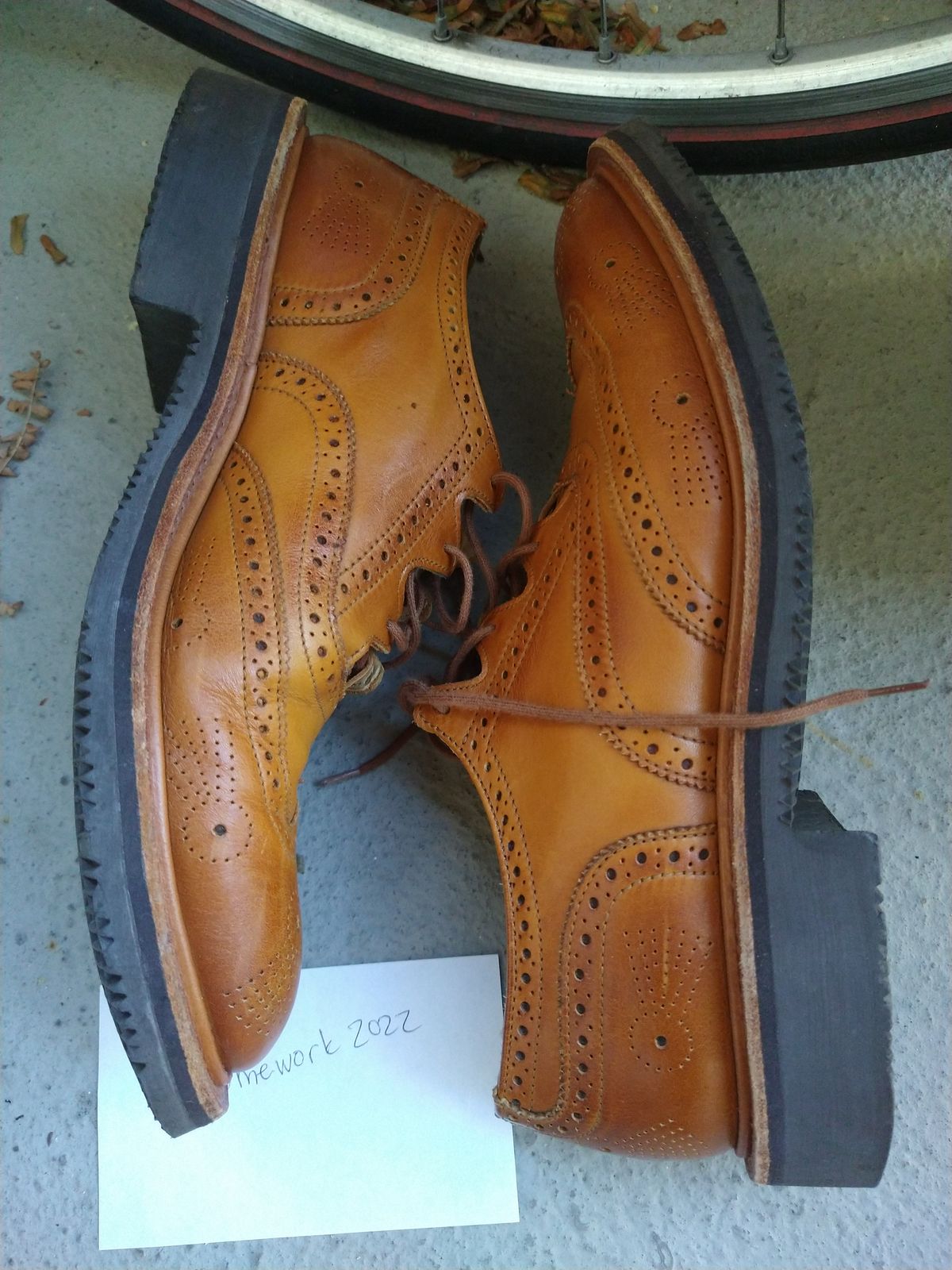 Photo by atlasantis on February 6, 2023 of the Tricker's Unknown Model in Trickers Acorn Funchal.