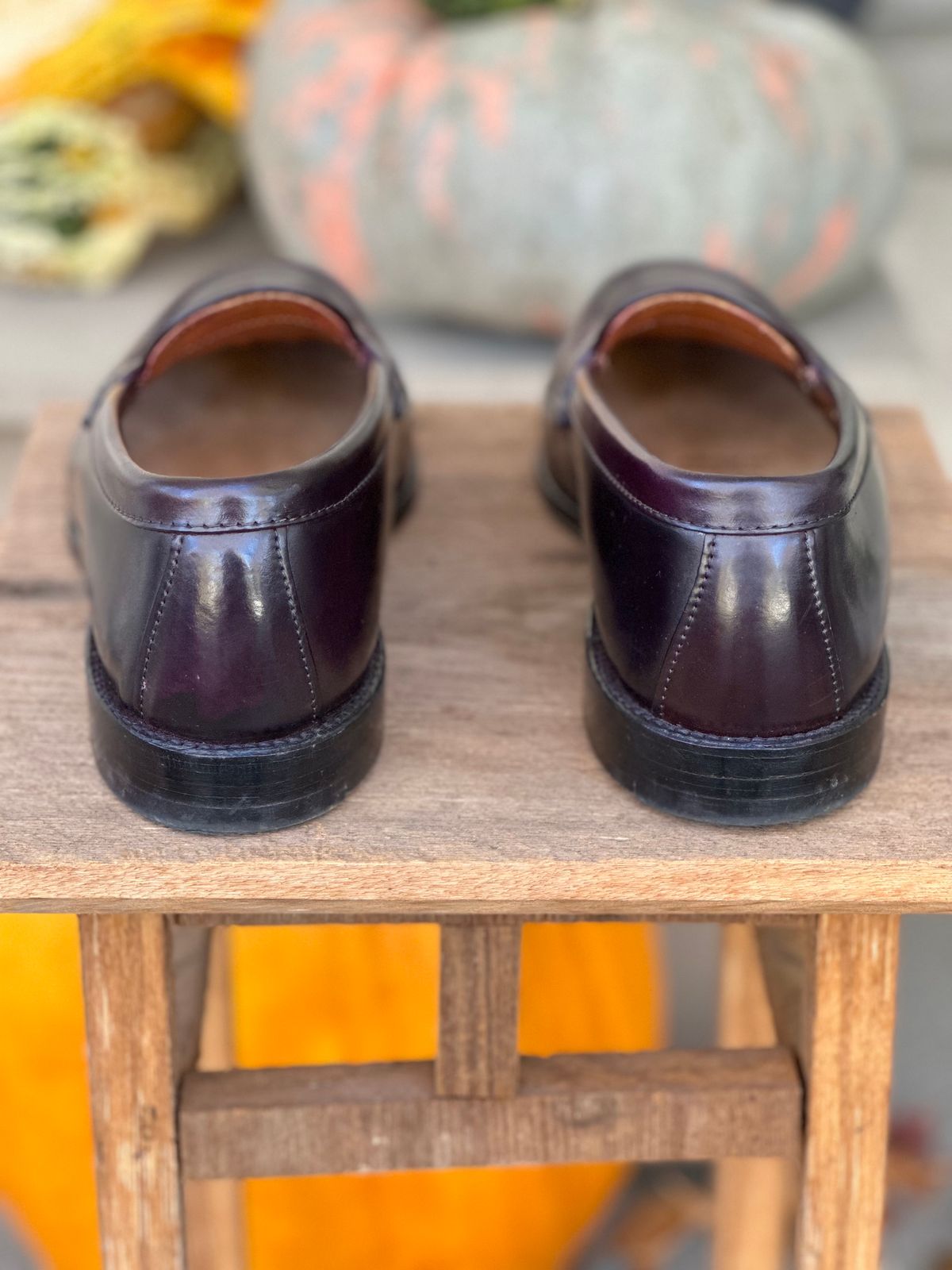 Photo by NoDadBod81 on November 5, 2023 of the Alden Leisure Handsewn Penny Loafer in Horween Color 8 Shell Cordovan.