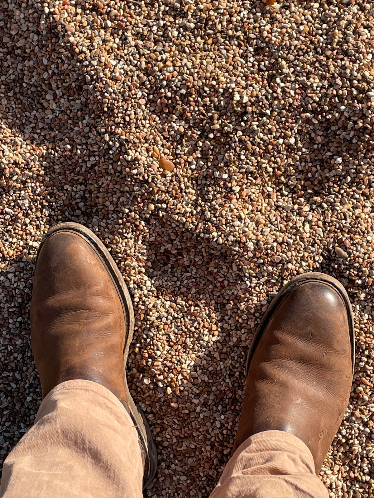 Photo by csburkhalter on February 27, 2023 of the Rider Boot Co. Fritz in C.F. Stead Snuff Waxed Kudu.