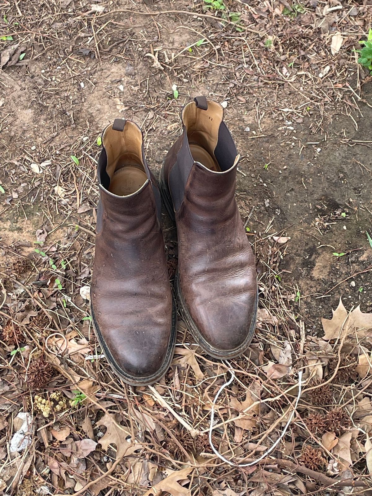 Photo by csburkhalter on April 4, 2023 of the Rider Boot Co. Fritz in C.F. Stead Snuff Waxed Kudu.