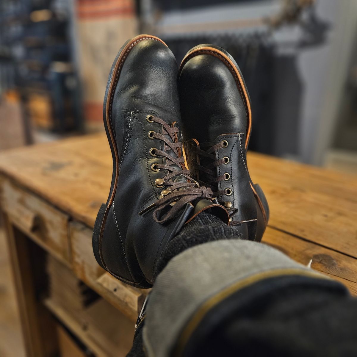 Photo by Bruised_and_faded on October 17, 2024 of the Red Wing Blacksmith in S.B. Foot Black Prairie.