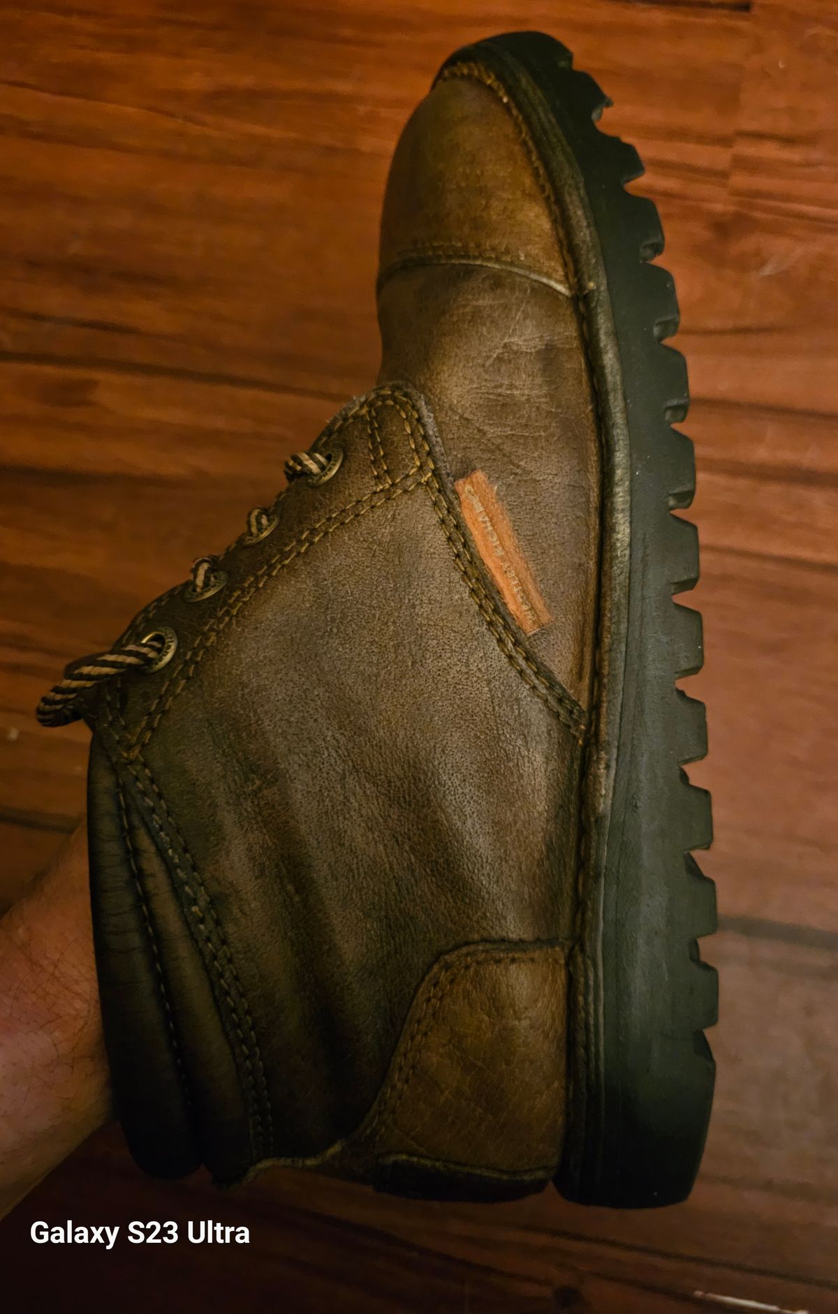 Photo by AlabamaBlacksmith on March 19, 2024 of the Westley Richards Courtney Boots Trackers in Courtney African Cape.