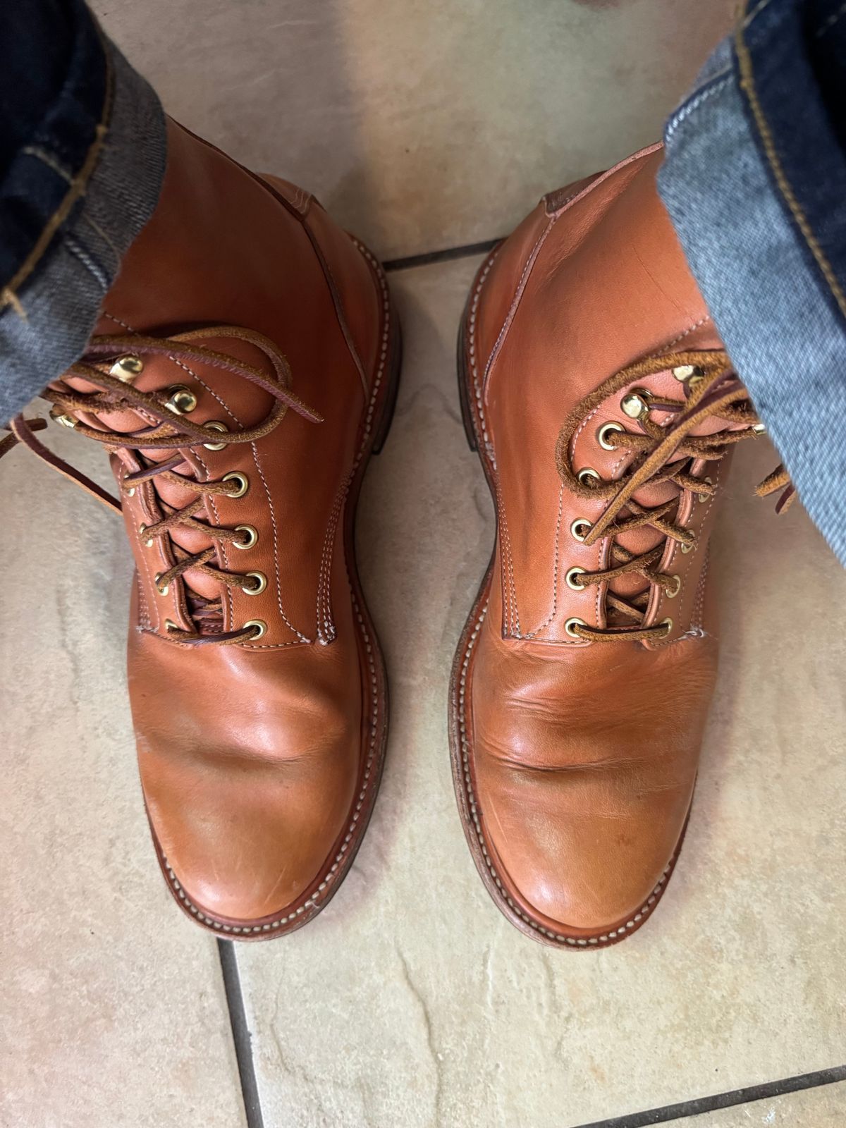 Photo by ridepaso on February 22, 2026 of the Unmarked DB Hunter in Unknown Natural Veg Tan.