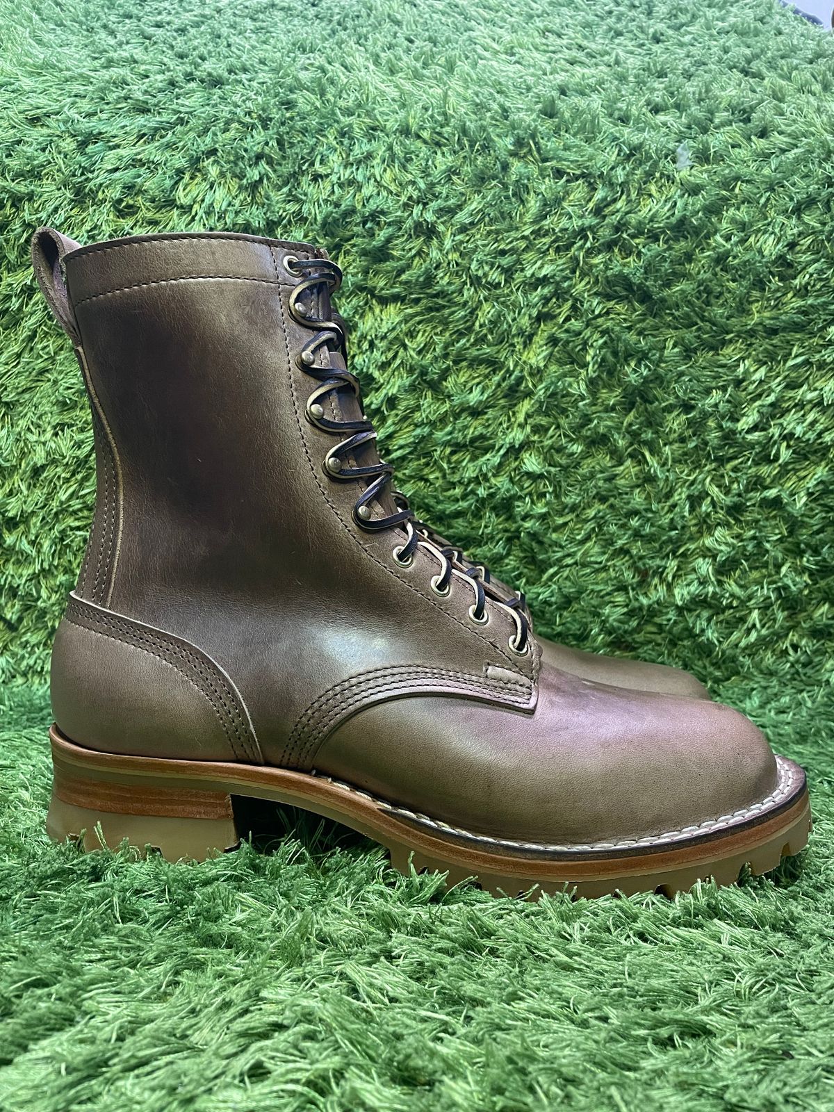 Photo by ungulated on October 1, 2023 of the Nicks Unknown Model in Horween Natural Chromexcel.