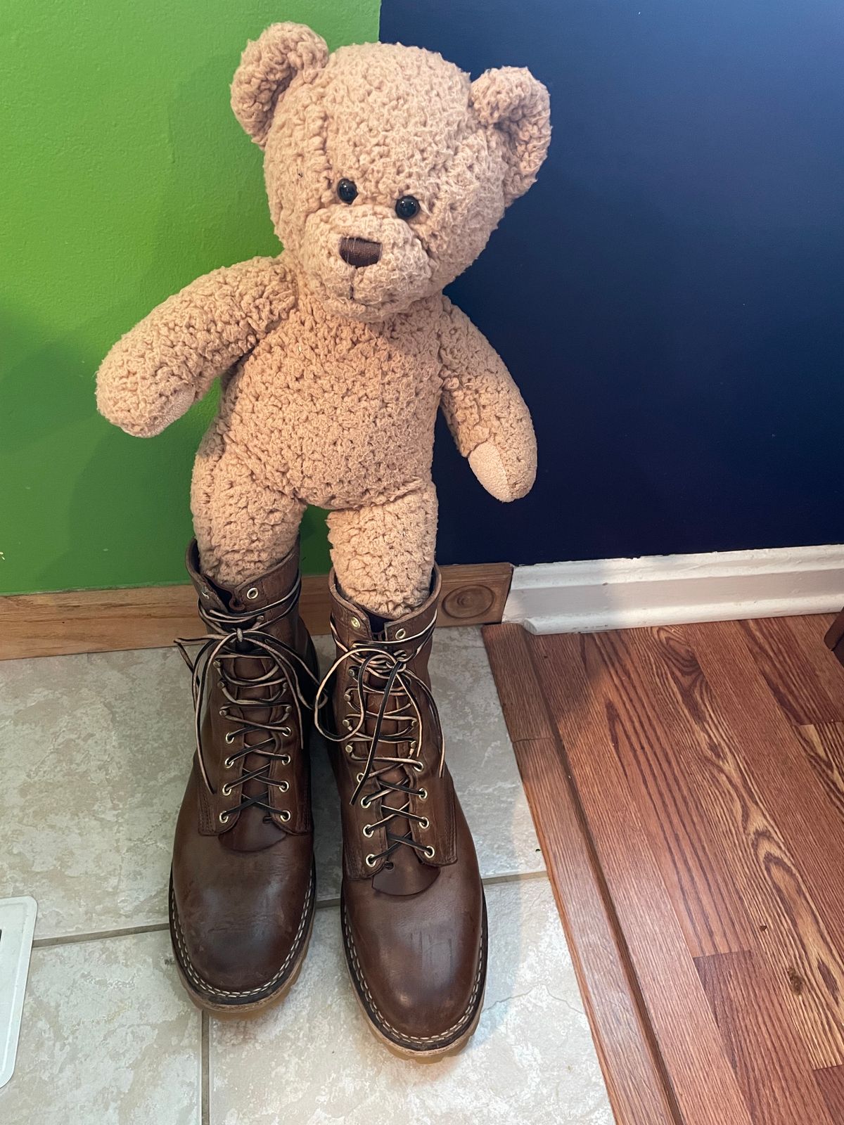 Photo by ungulated on November 2, 2023 of the Nicks Unknown Model in Horween Natural Chromexcel.